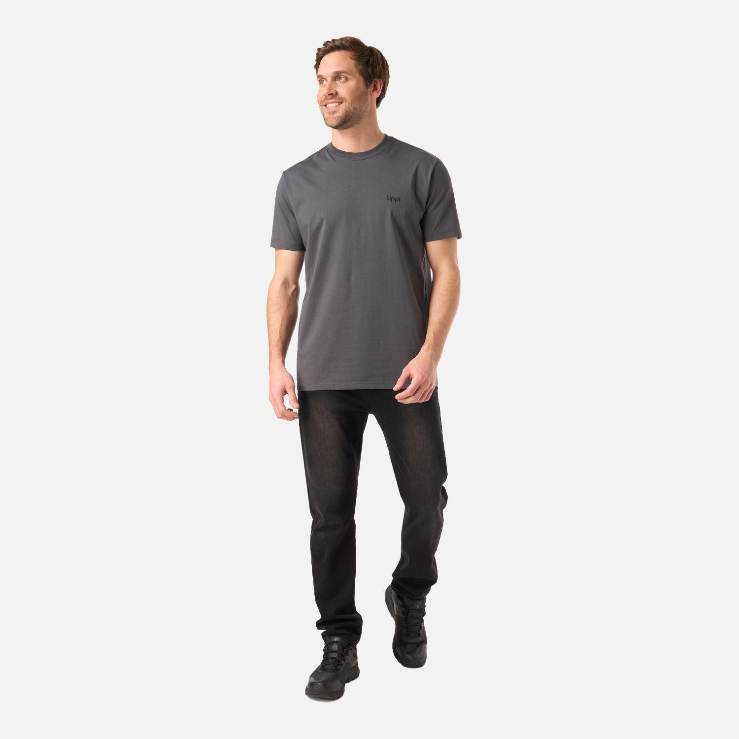 Polera Hombre Green Sorona T-Shirt Grafito Lippi V26-4