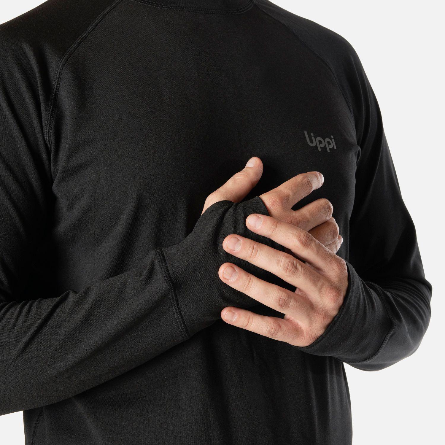 Primera Capa Hombre Skintec Warm Top Negro Lippi I26-3