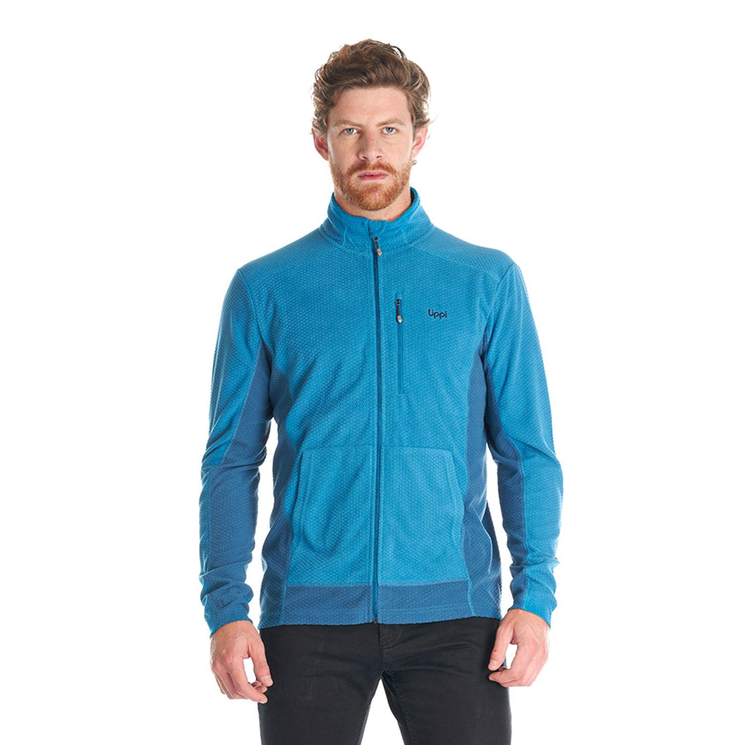 Poleron Hombre Numan Nano-F Jacket Azul Electrico Lippi-1