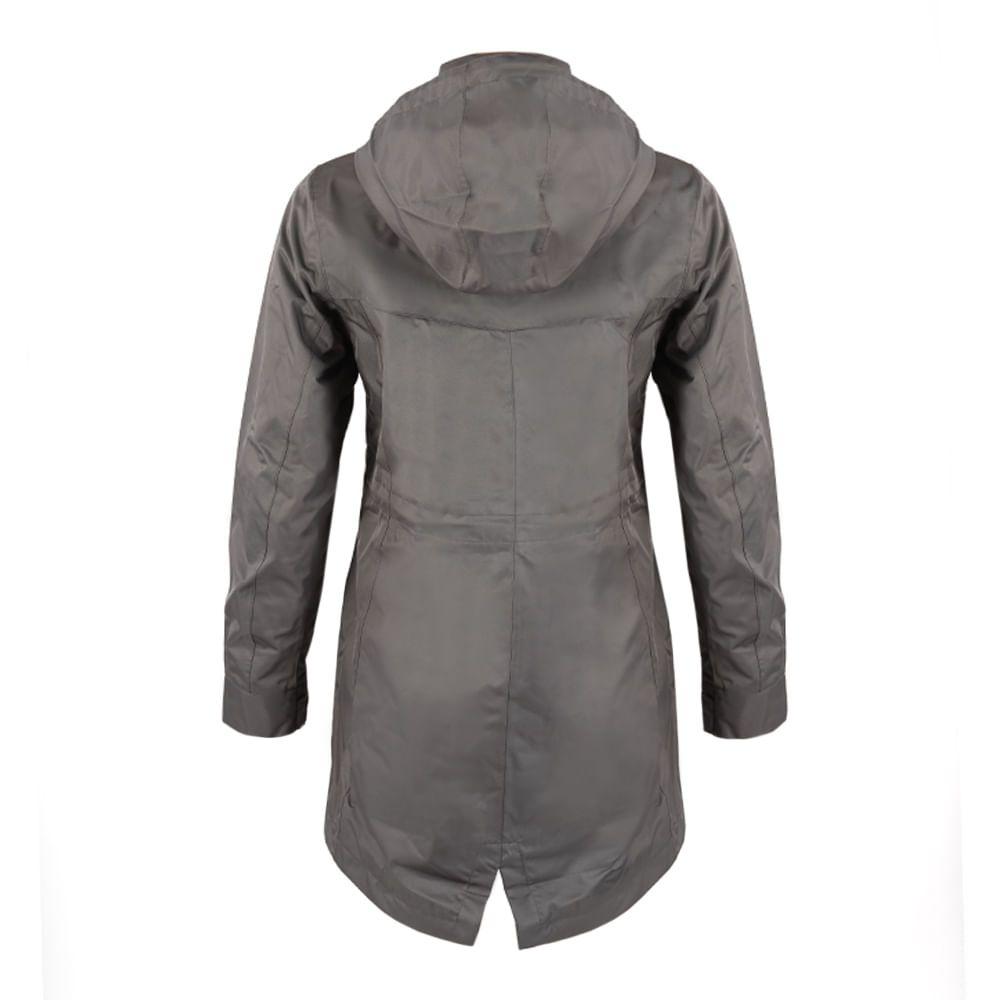 Chaqueta Mujer Element B-Dry Hoody Jacket Gris Medio Lippi-1