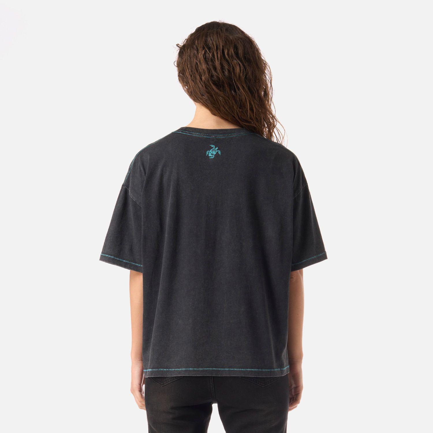 Polera Mujer Gorrion Negro Haka Honu V26-2