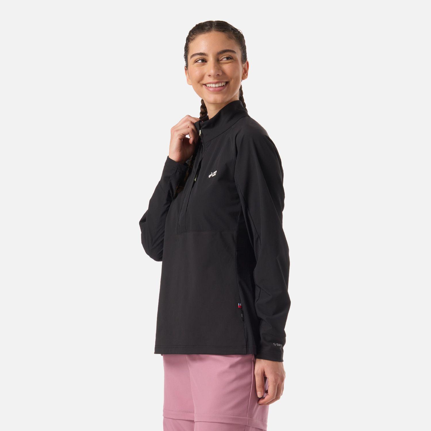 Polerón Mujer Higo Negro Haka Honu V26-1