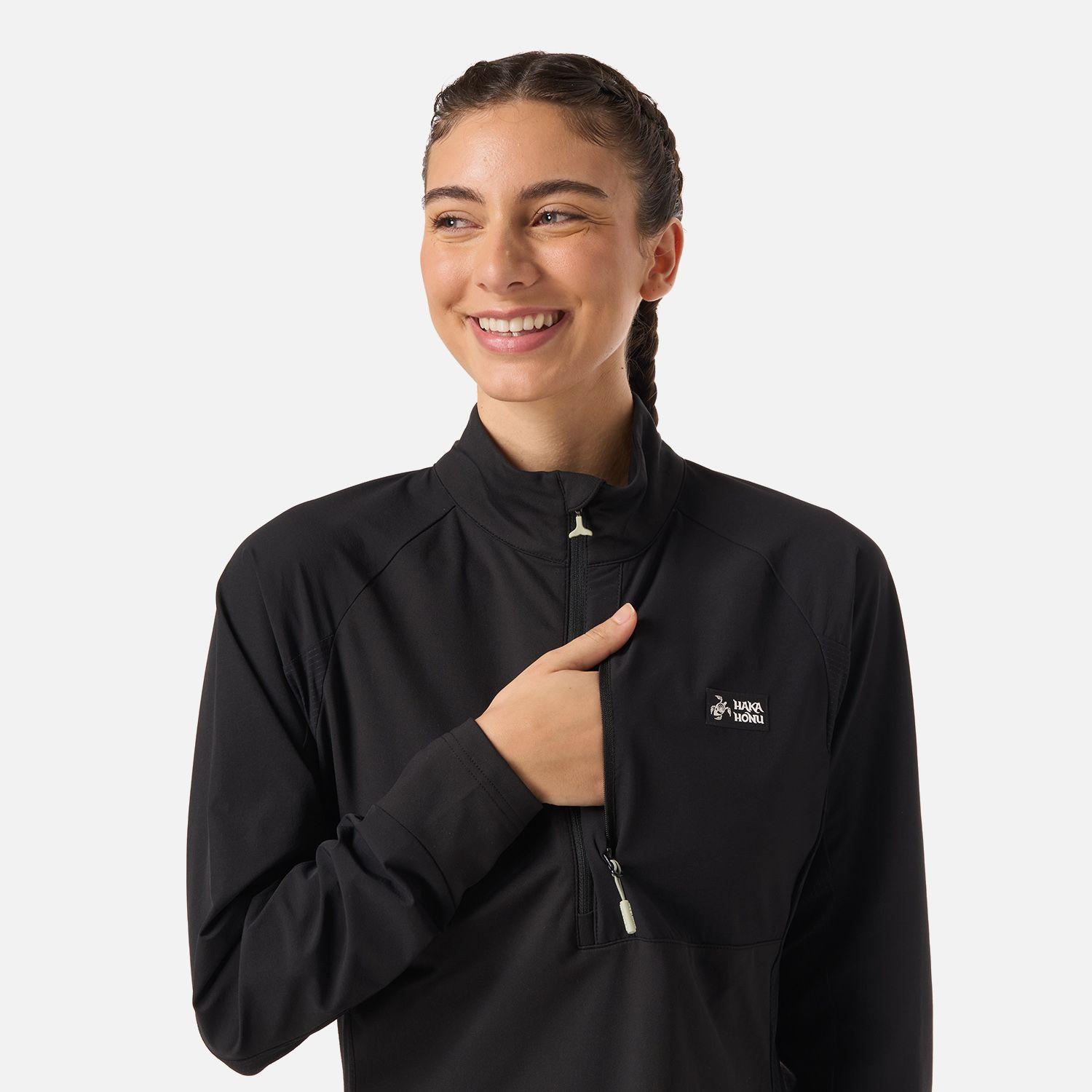 Polerón Mujer Higo Negro Haka Honu V26-4