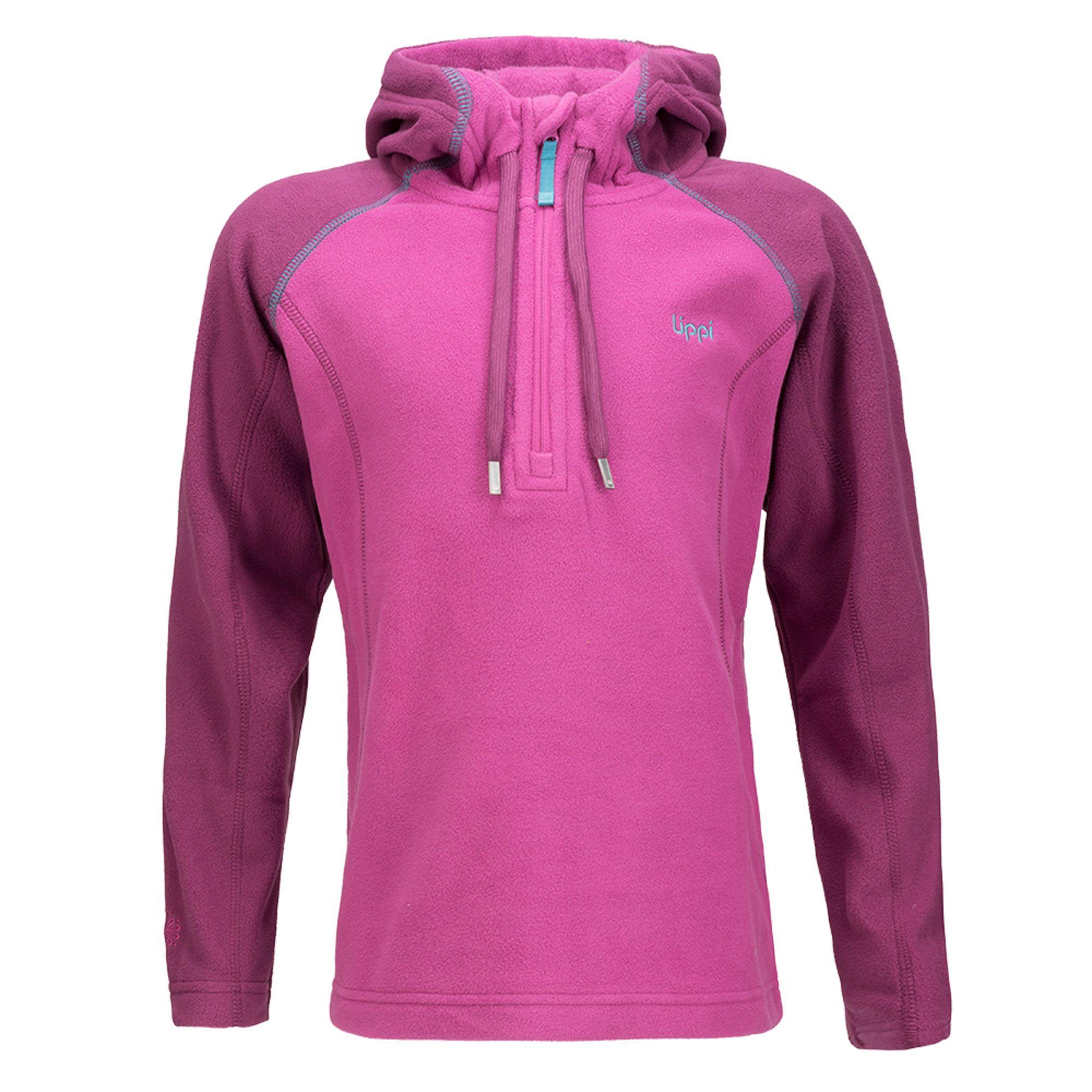 Poleron Niña Cold Day Therm-Pro Hoody Jacket Fucsia / Purpura Lippi-0