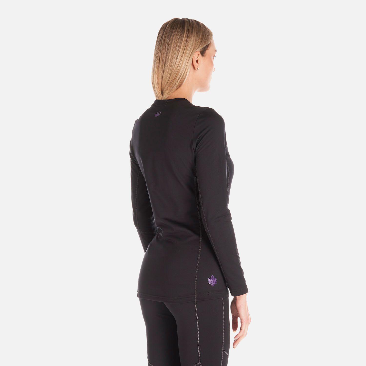 Primera Capa Mujer Skintec 2000 Warm Top Negro Lippi I23-4