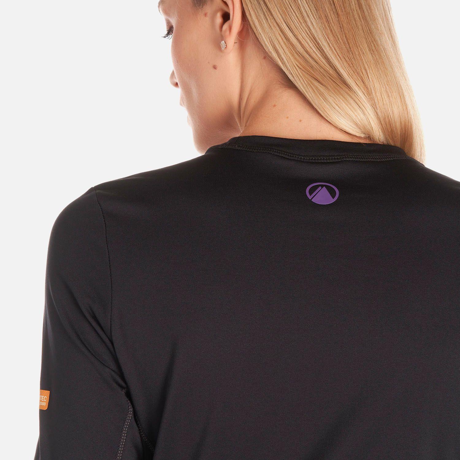 Primera Capa Mujer Skintec 2000 Warm Top Negro Lippi I23-7