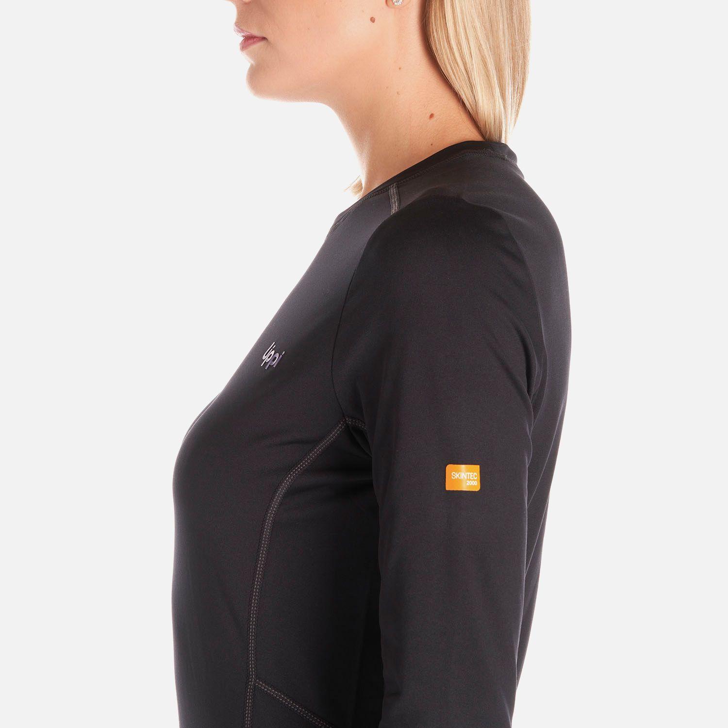 Primera Capa Mujer Skintec 2000 Warm Top Negro Lippi I23-8