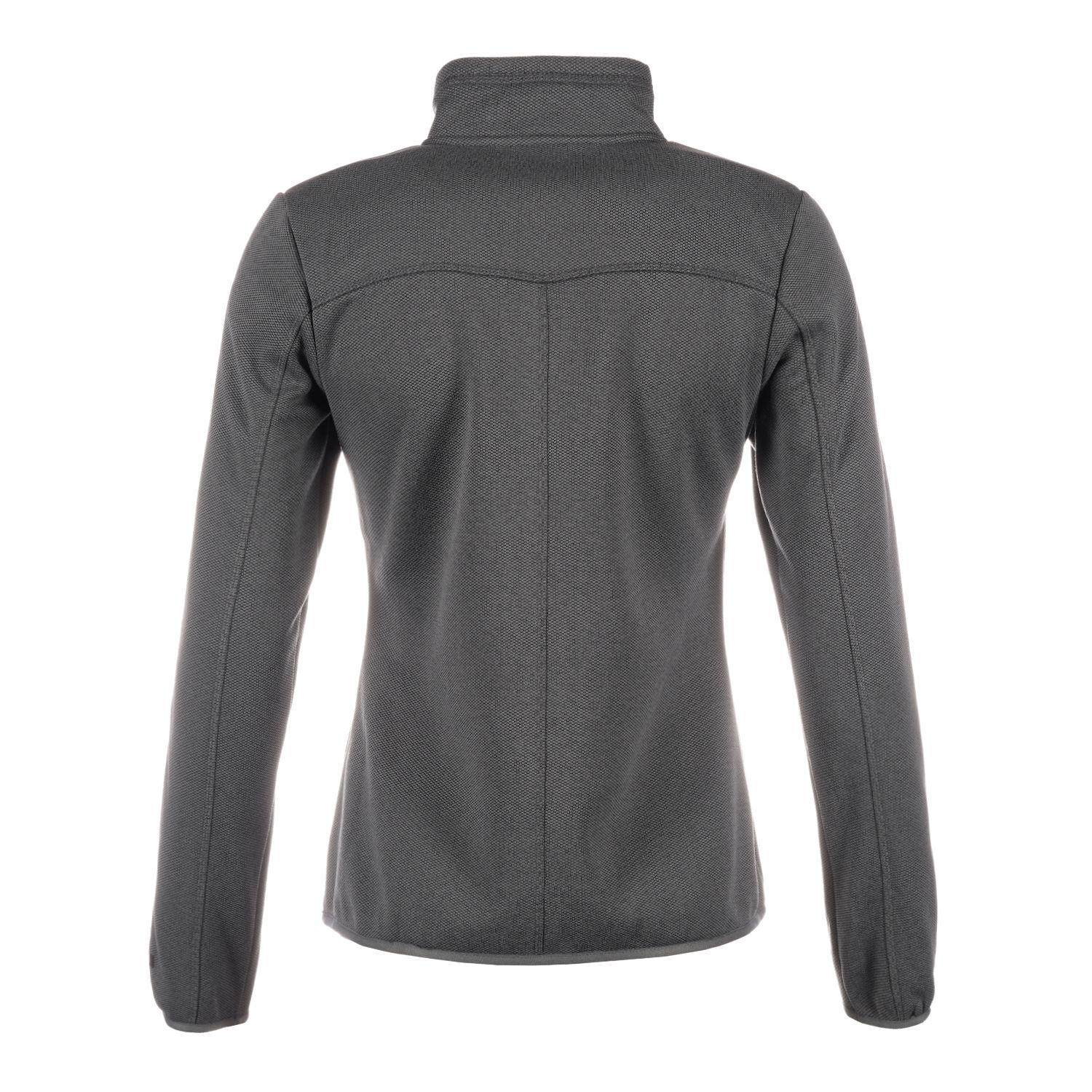 Poleron Mujer Symmetric Therm-Pro Jacket Melange Gris Lippi-2