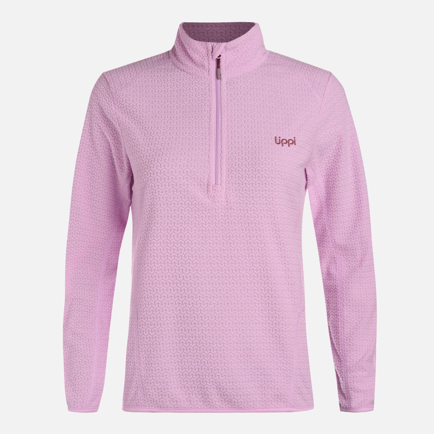 Polerón Teen Girl Mild Nano-F 1/4 Zip Rosa Lippi V26-5