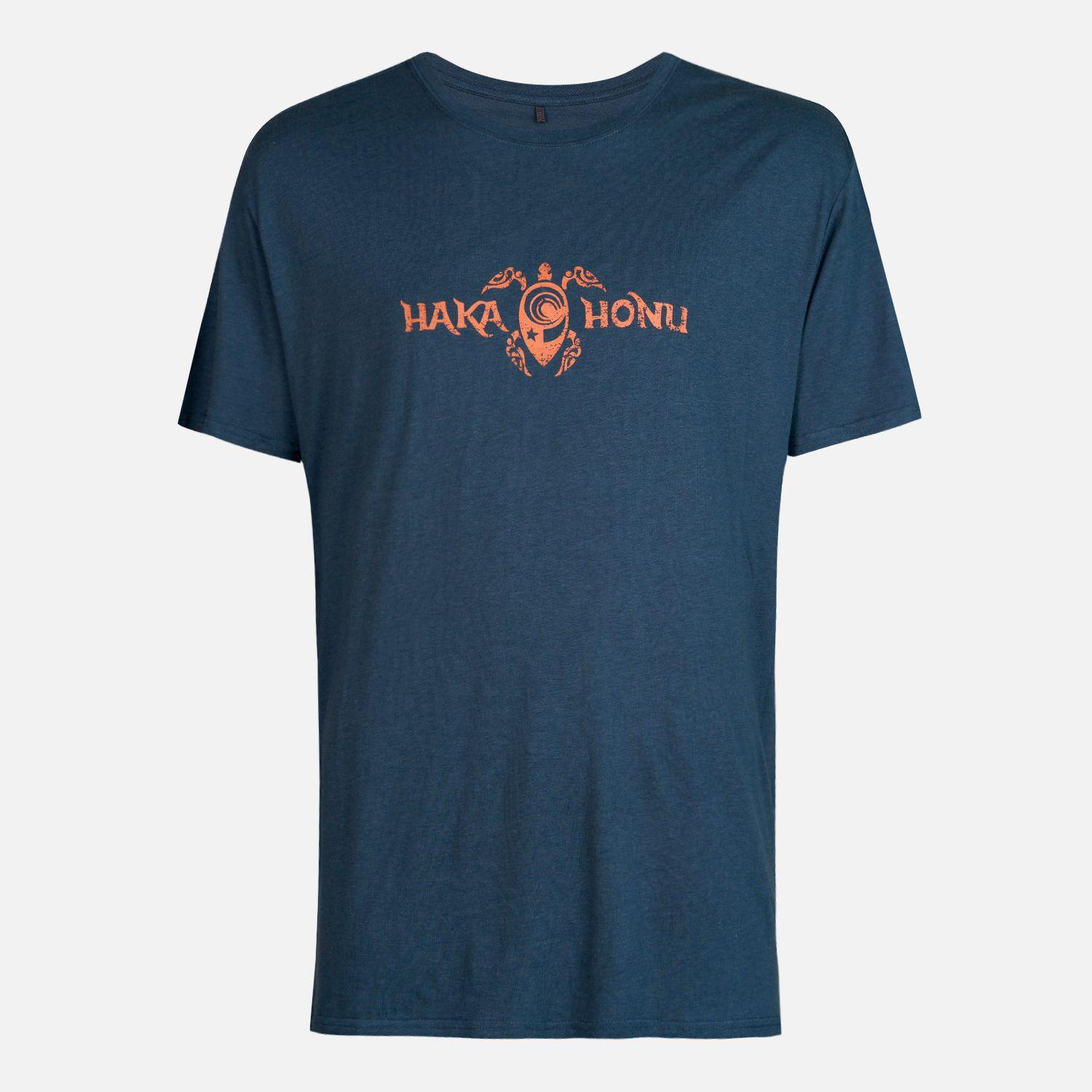 Polera Hombre Logo Azul Noche Haka Honu-0