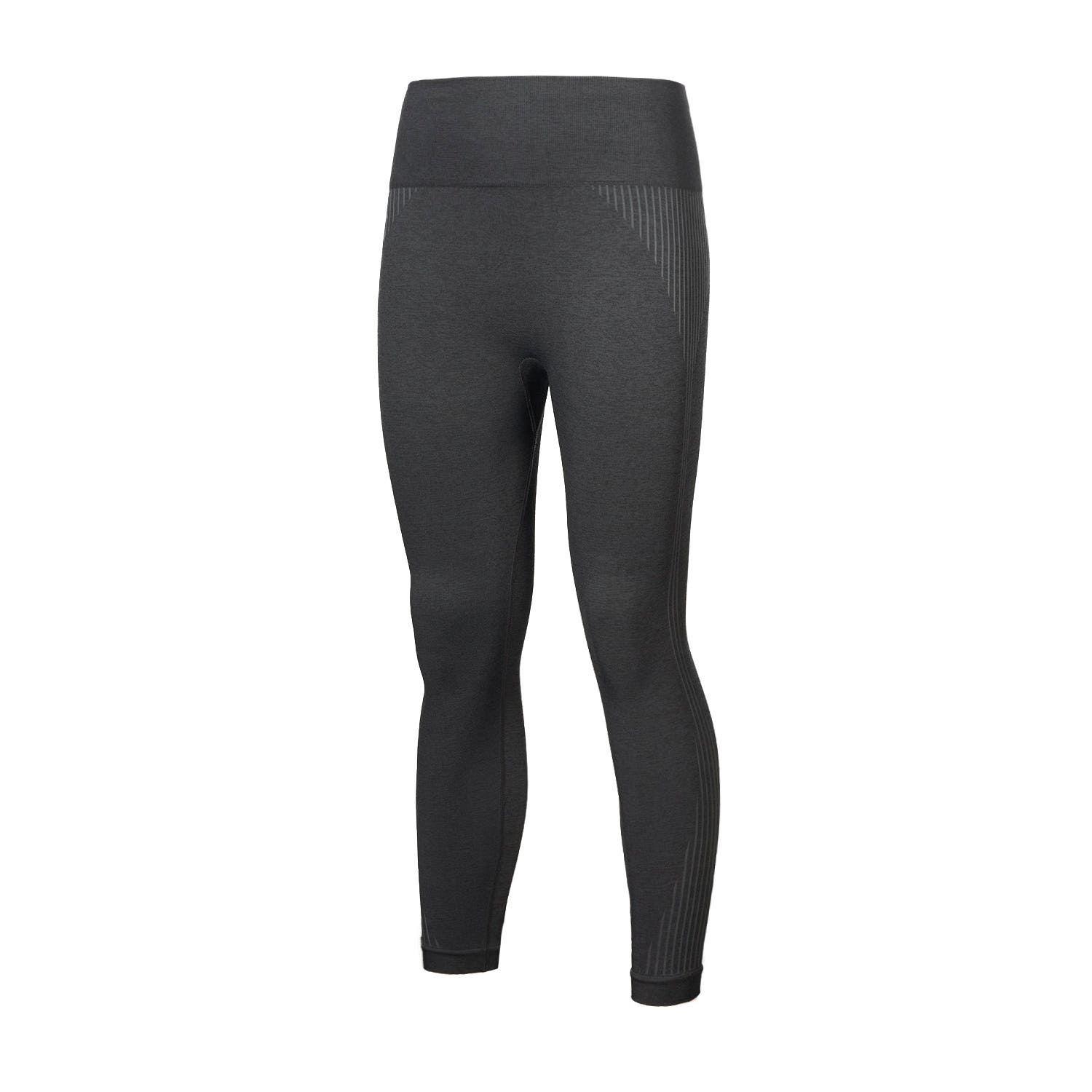 Calza Mujer In-Motion Seamless Leggings High Waist Melange Grafito Lippi-0