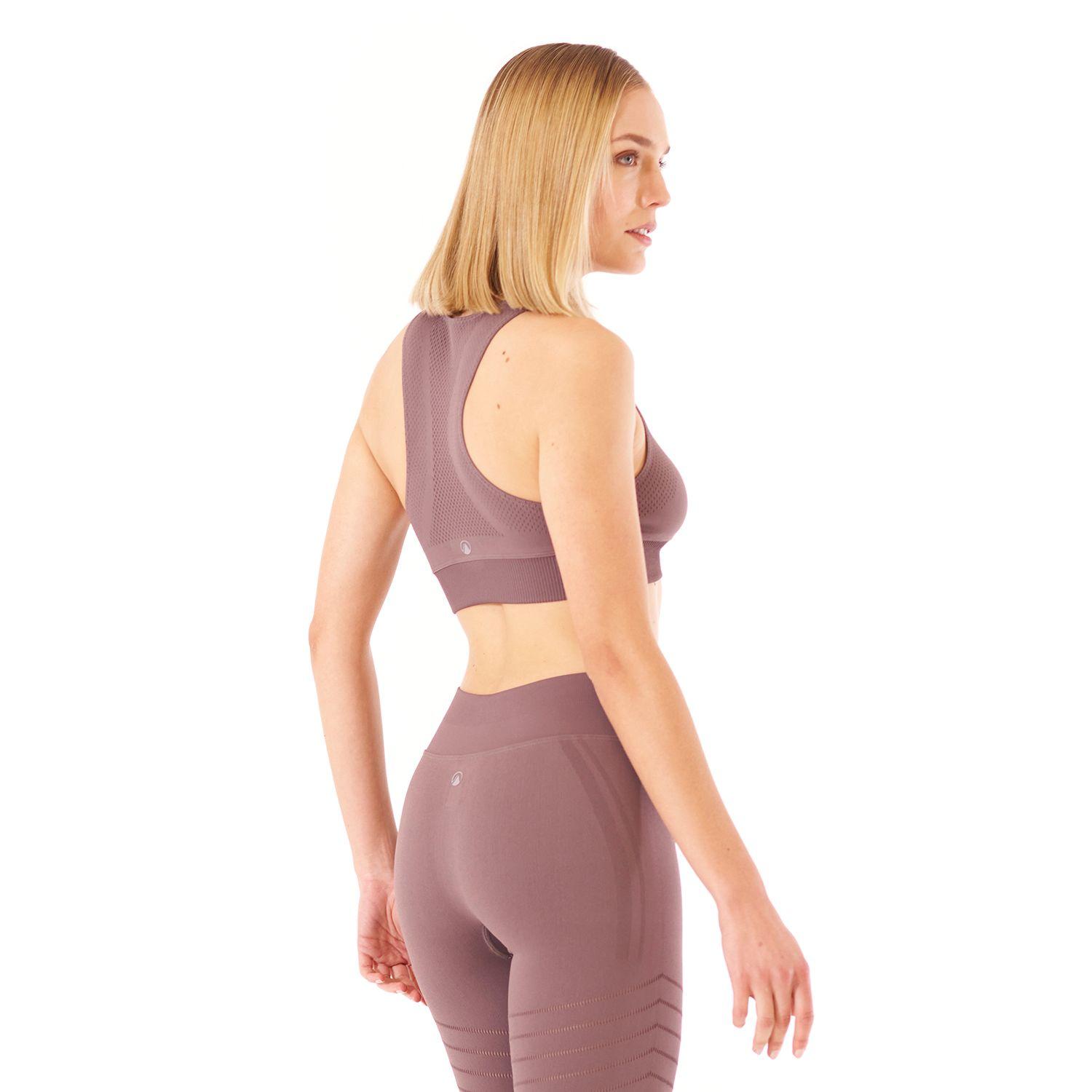Peto Mujer In-Action Seamless Bra Malva Lippi-3