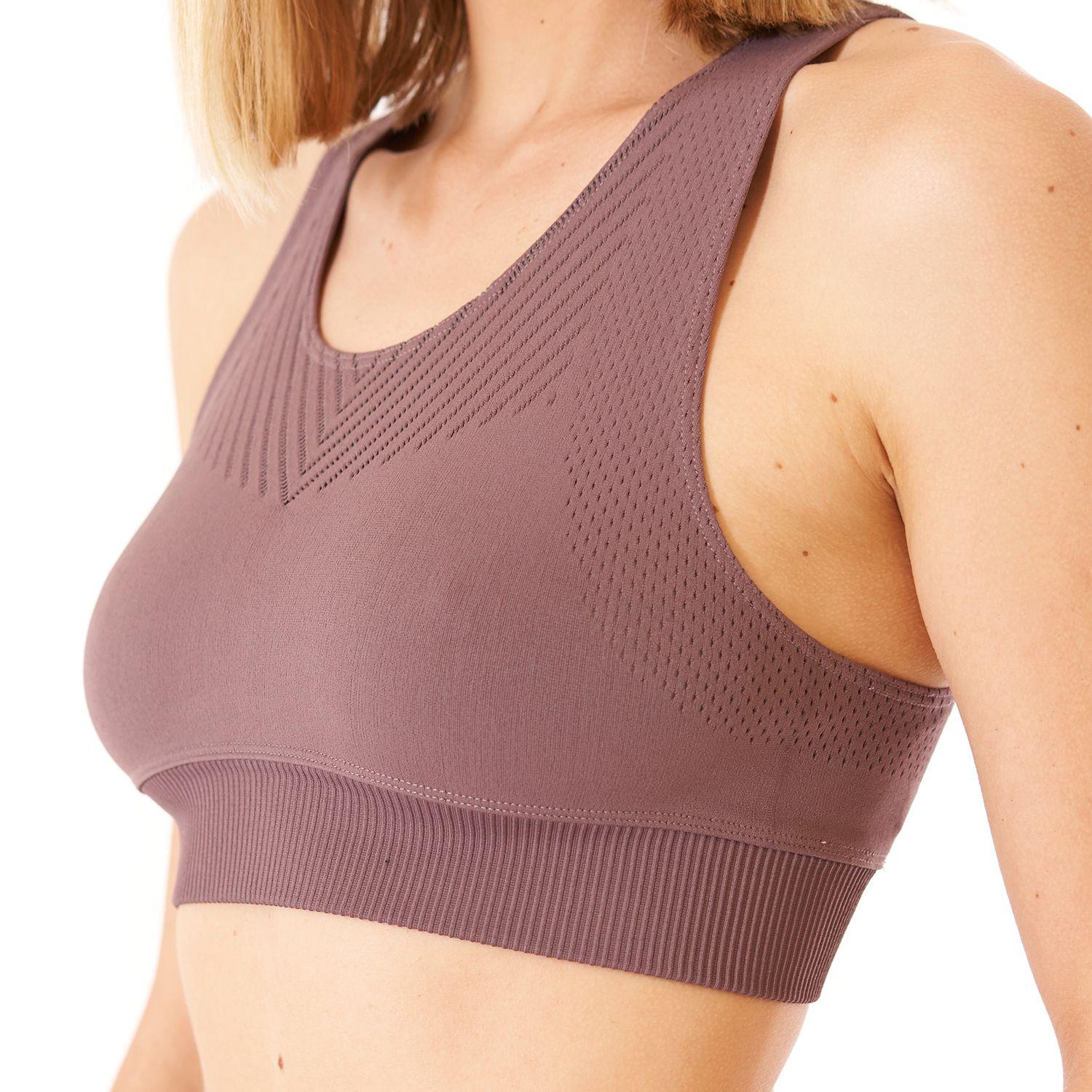 Peto Mujer In-Action Seamless Bra Malva Lippi-4