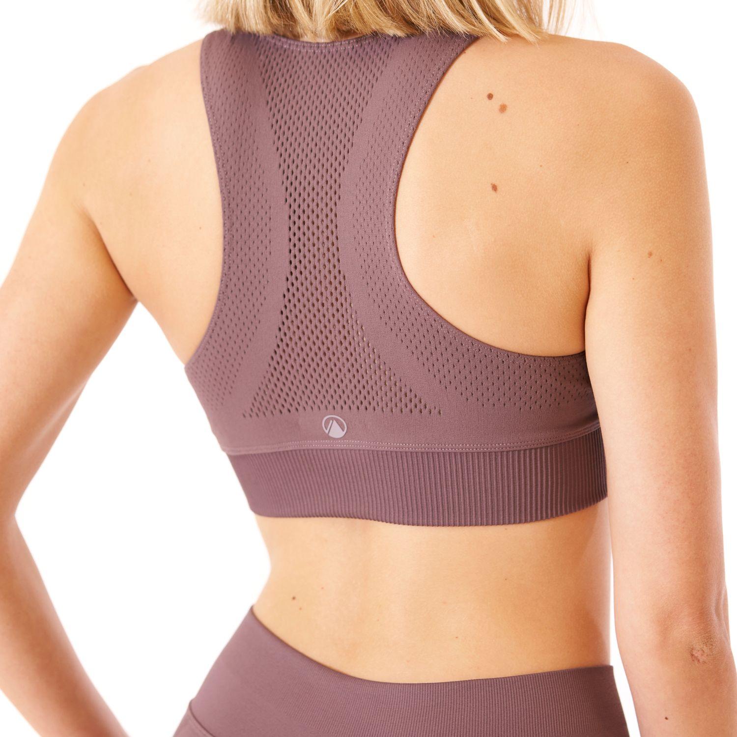 Peto Mujer In-Action Seamless Bra Malva Lippi-5