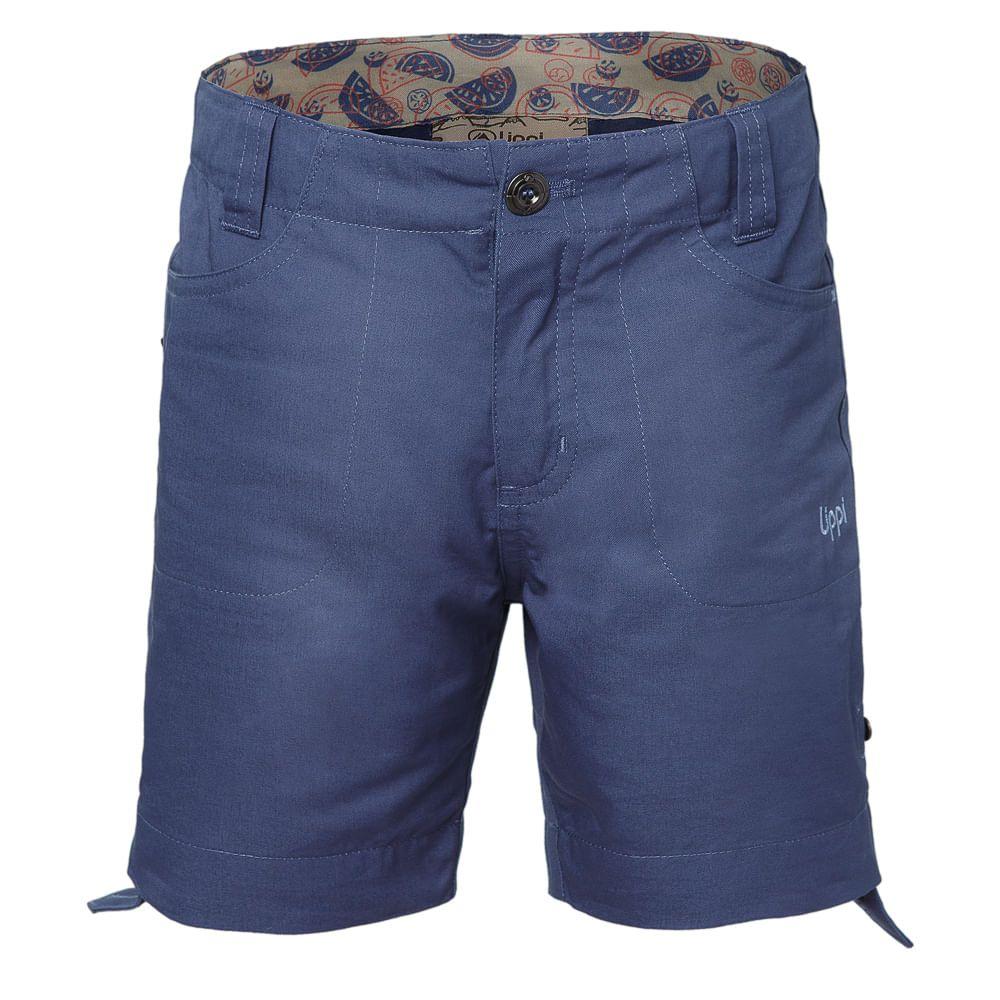 Short Niña Travel Time Shorts Azul Oscuro Lippi-0