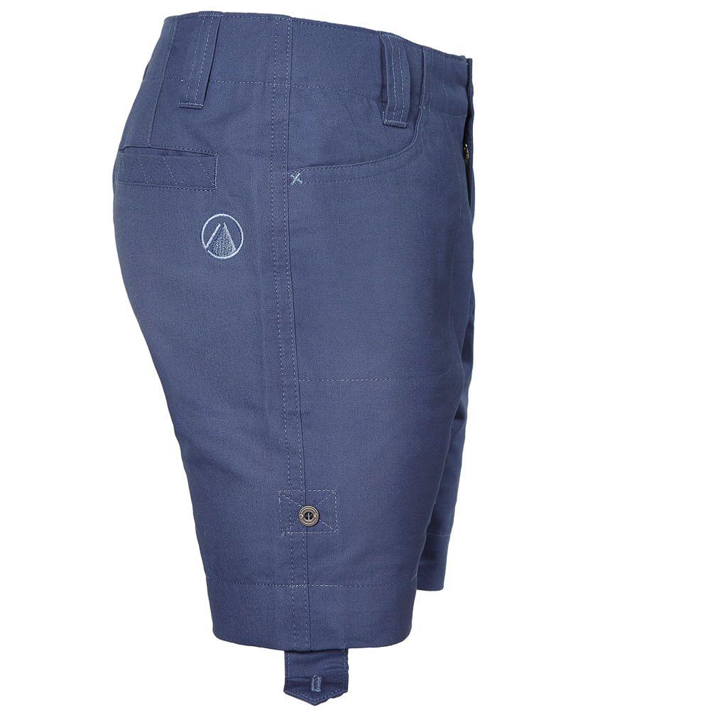 Short Niña Travel Time Shorts Azul Oscuro Lippi-1