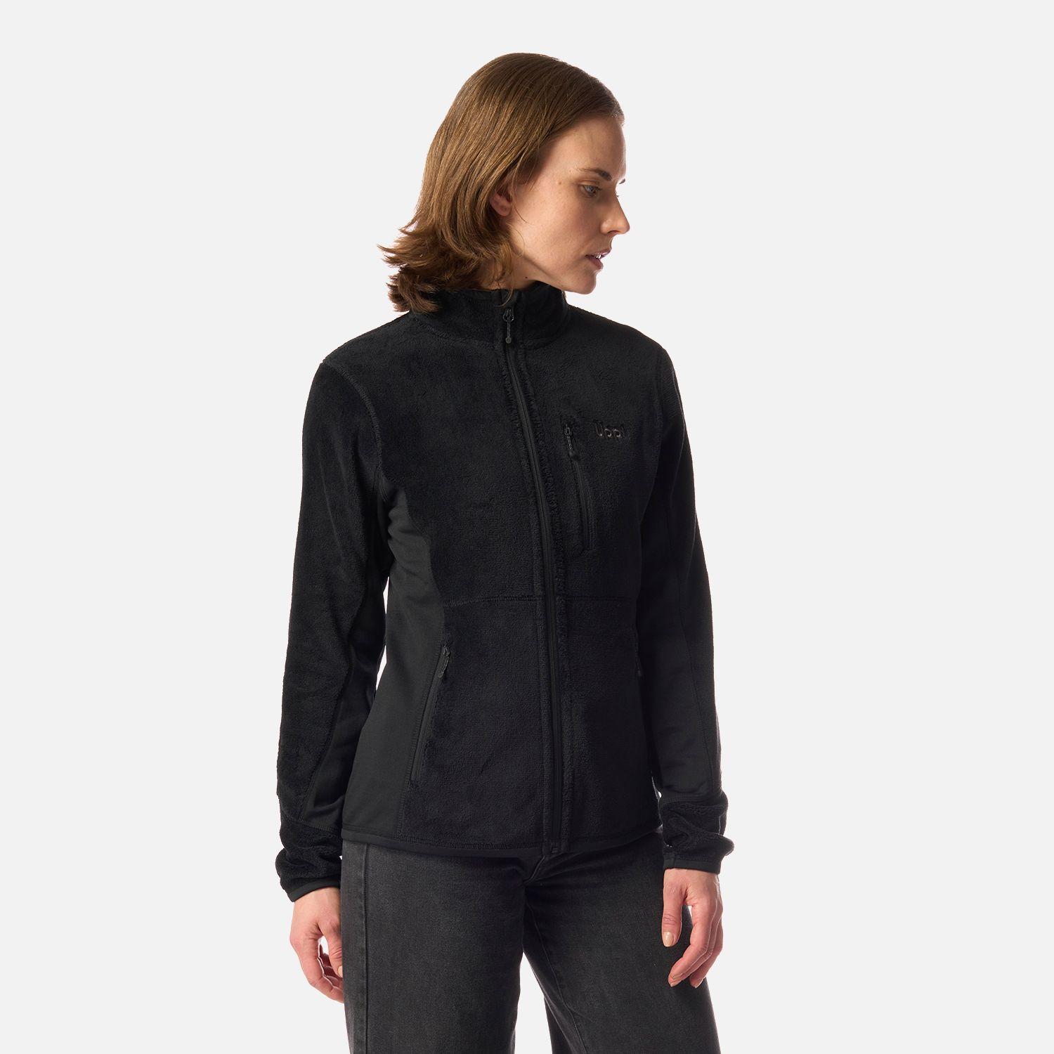 Polar Mujer Numan Shaggy-Pro Jacket Negro Lippi I26-0