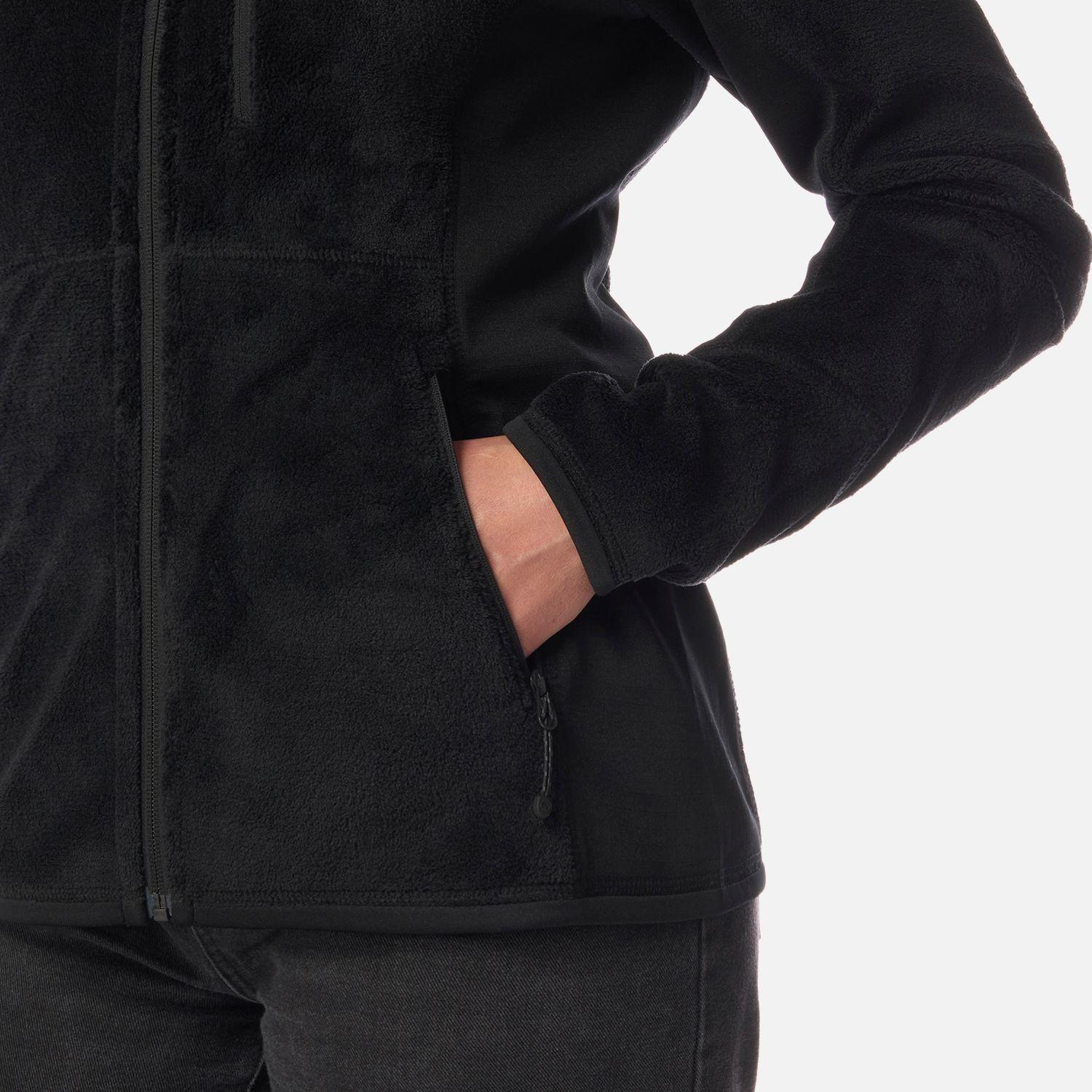 Polar Mujer Numan Shaggy-Pro Jacket Negro Lippi I26-4