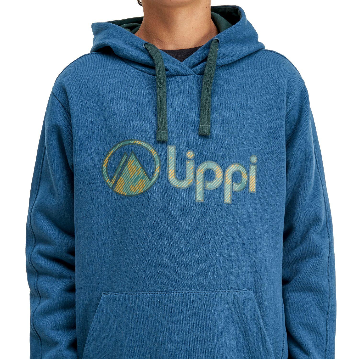 Poleron Teen Boy Insigne Hoody Sweatshirt Azul Lippi-4