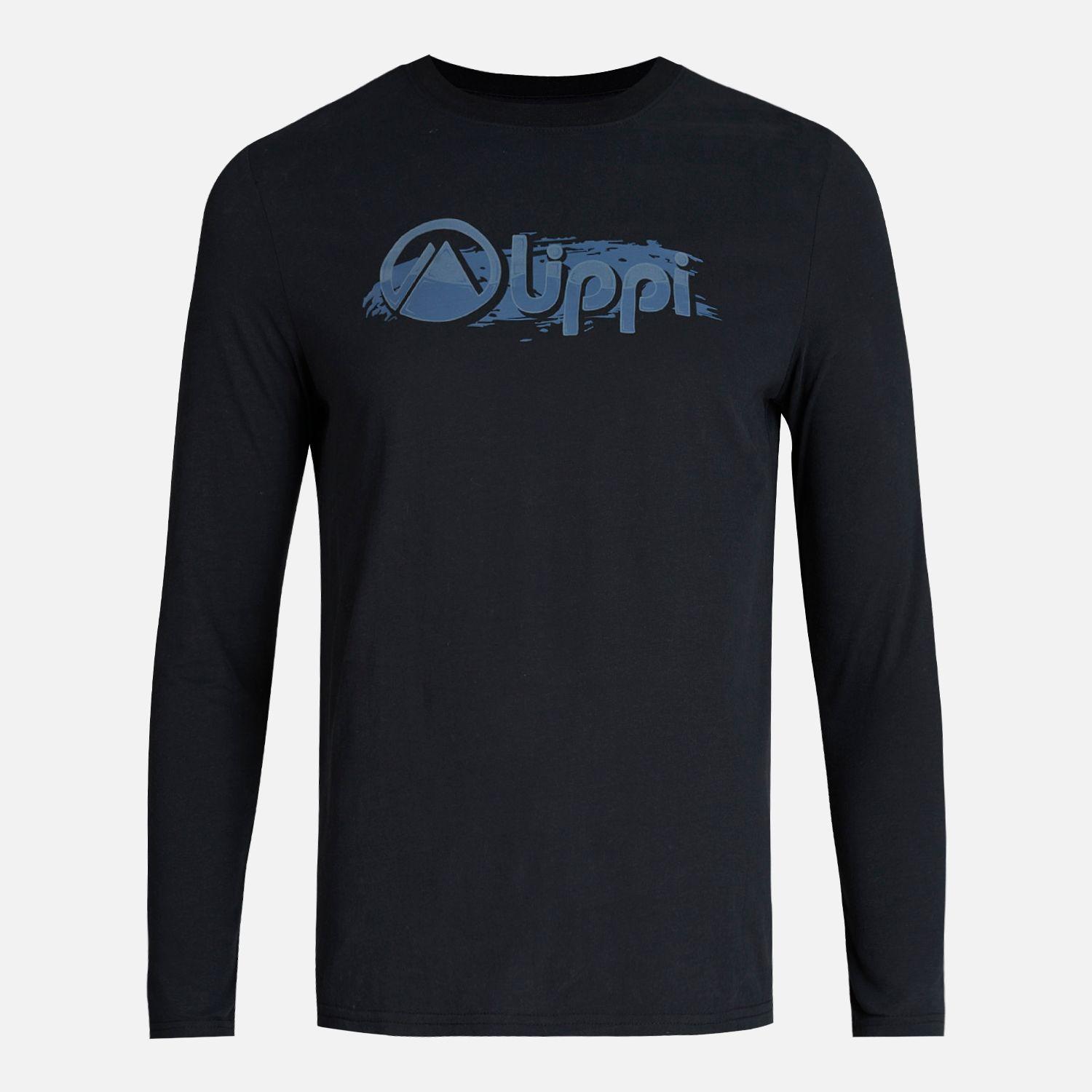 Polera Teen Boy Logo Lippi Long Sleeve T-Shirt Negro Lippi-0