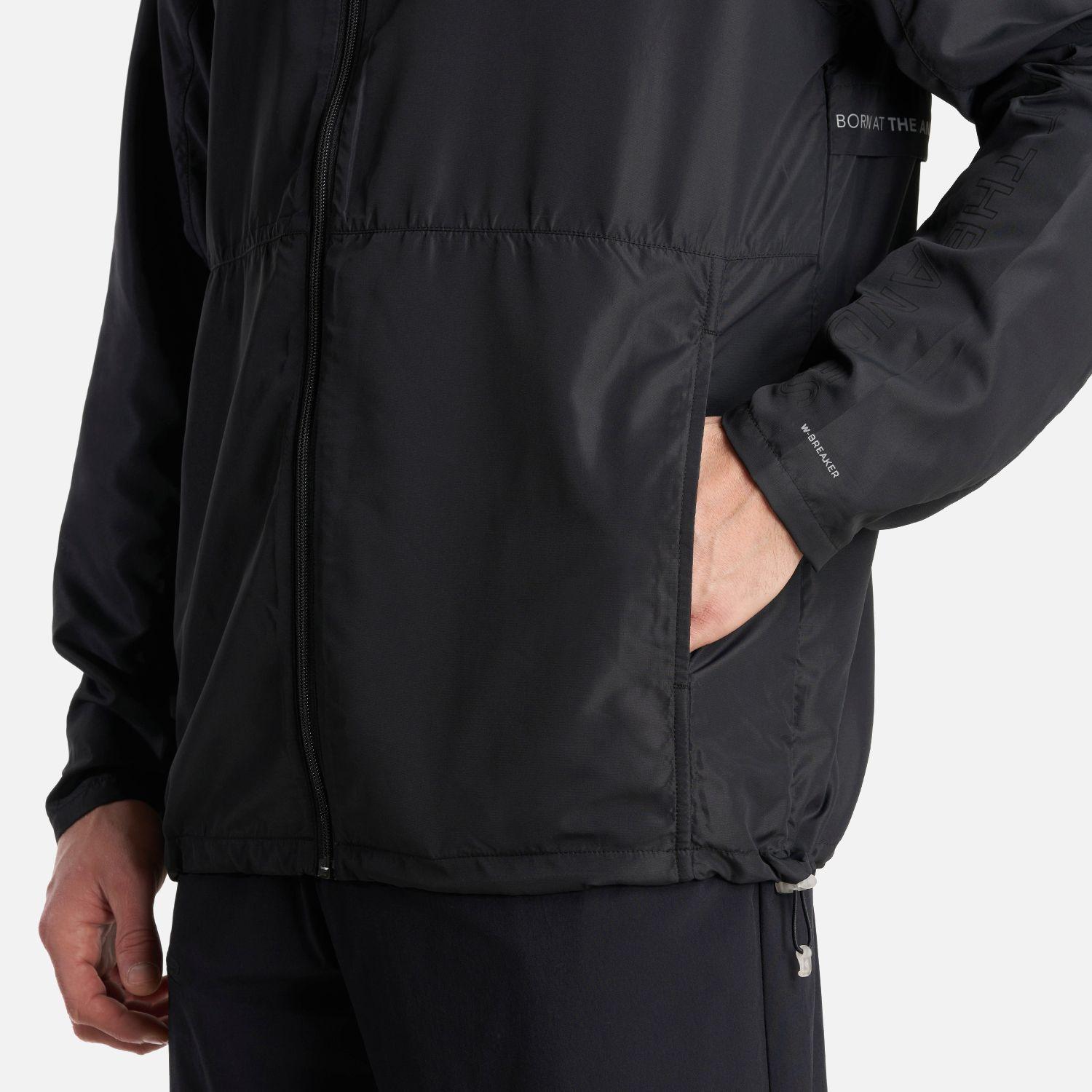 Chaqueta Hombre Nightfall WindBreaker Hoody Jacket Negro Lippi V24-5