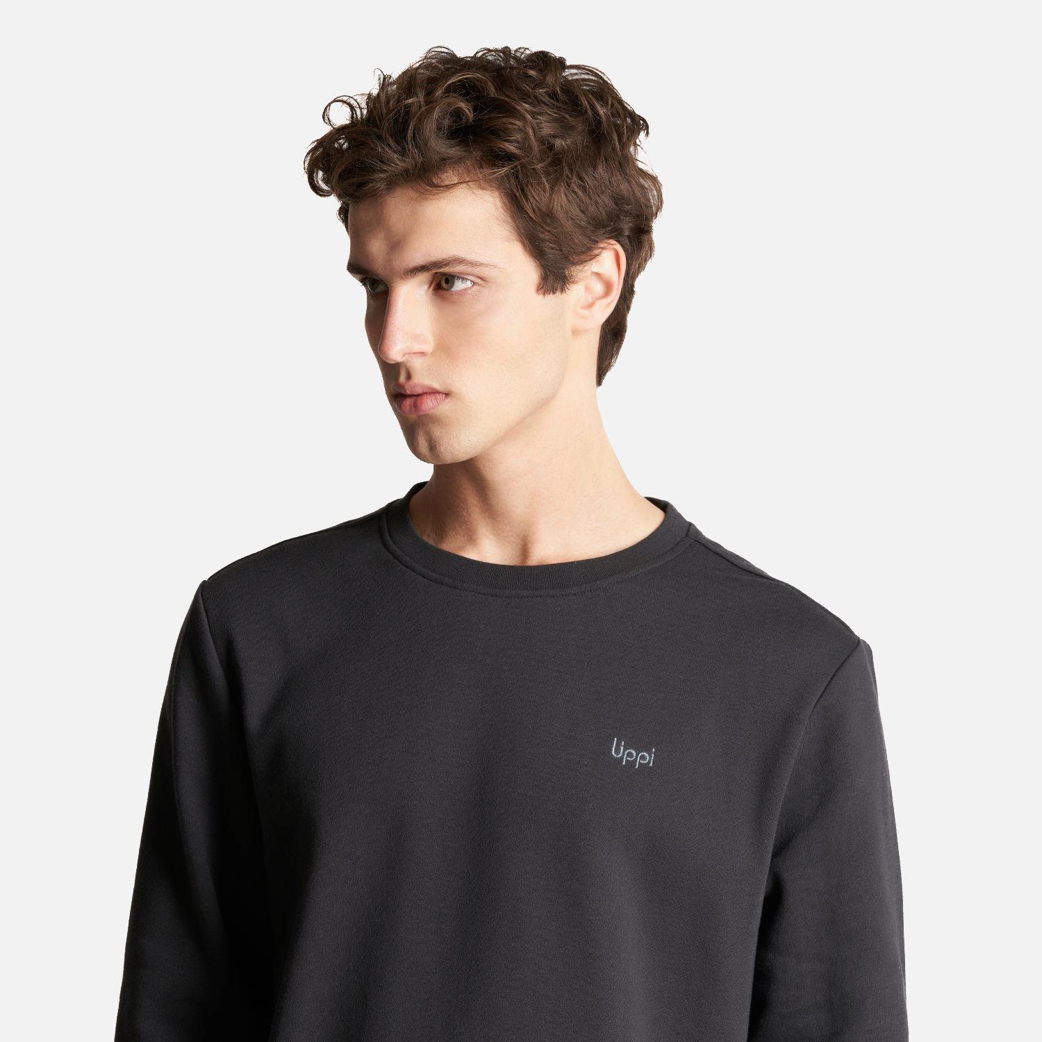 Poleron Hombre Insigne Sweatshirt Grafito Lippi V23-6