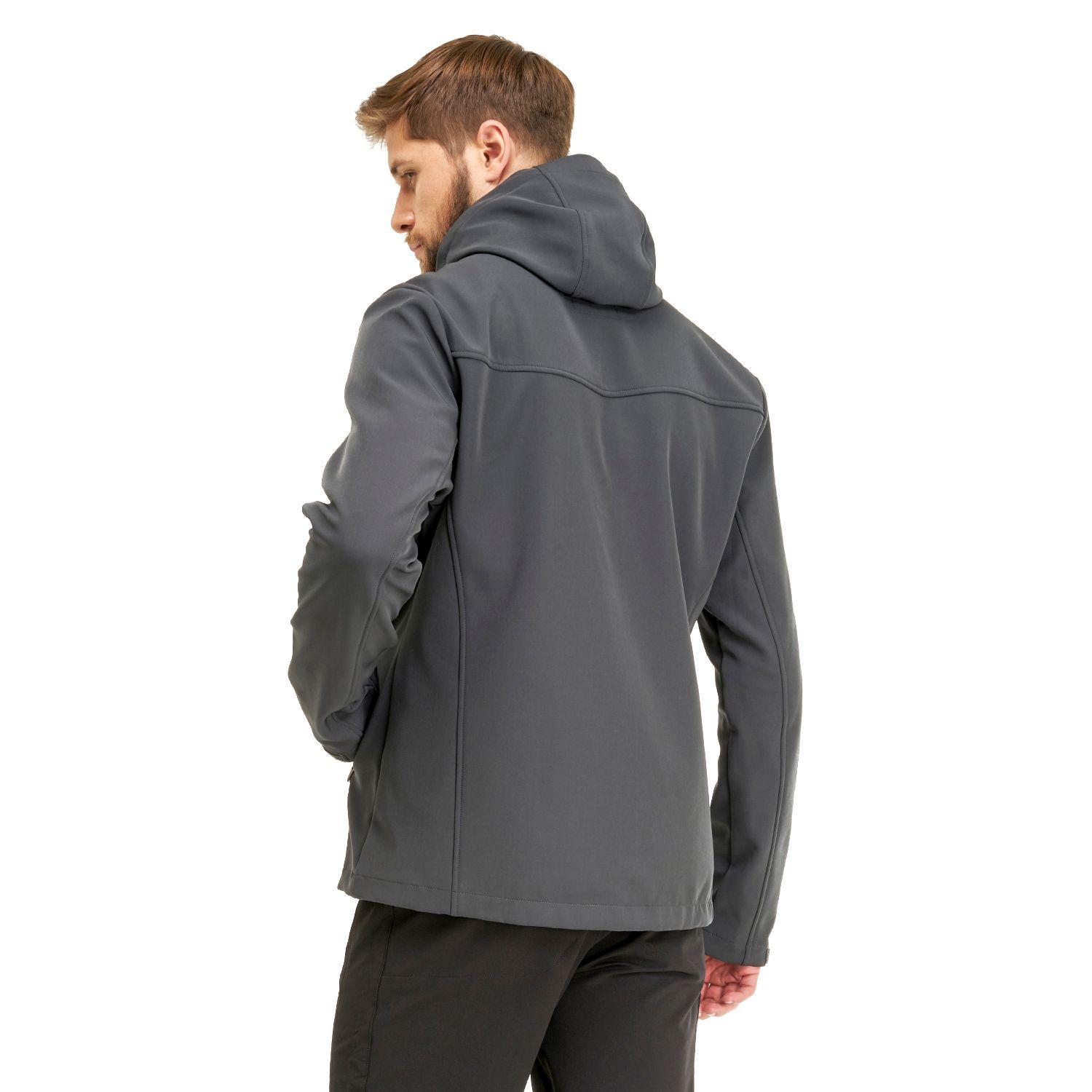 Chaqueta Hombre Seek Softshell Hoody Jacket Verde Oscuro Lippi-2