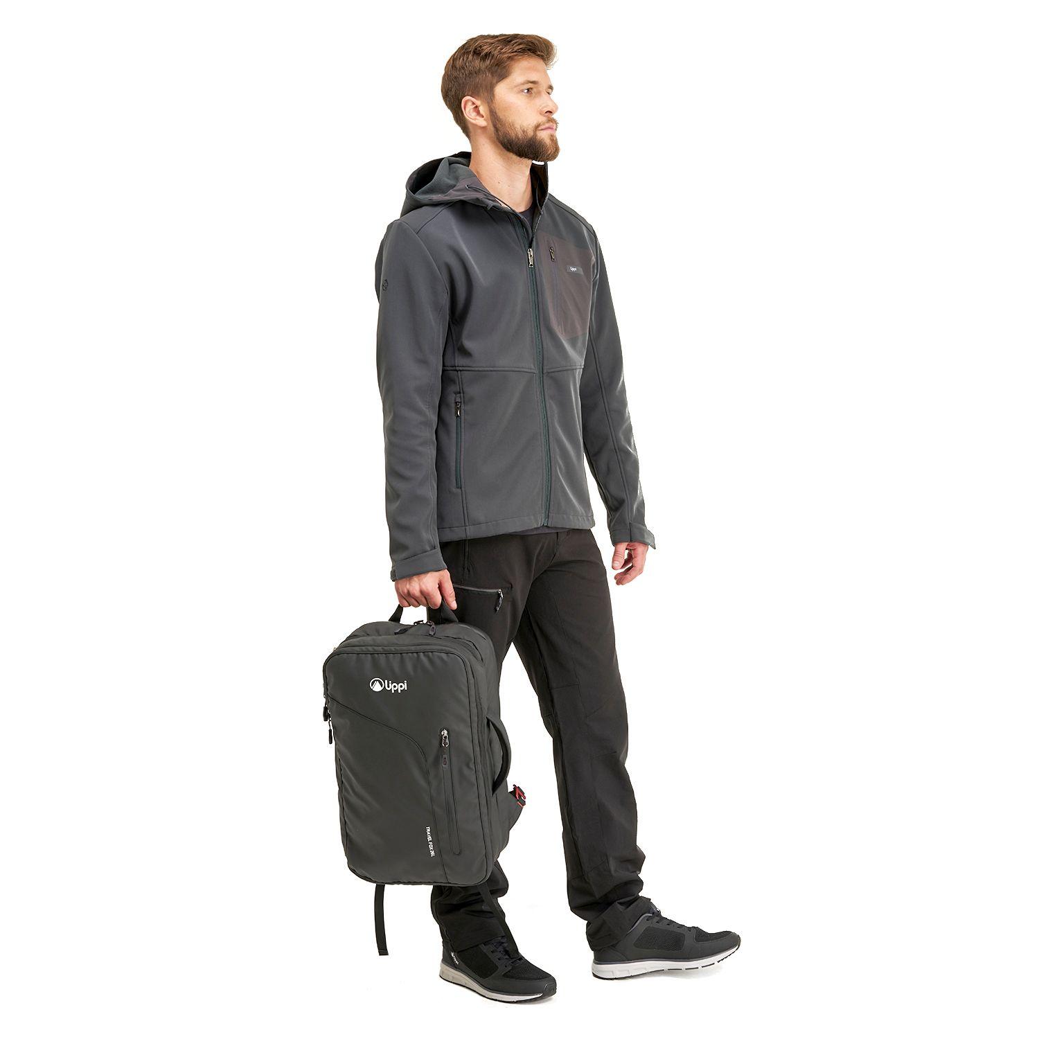 Chaqueta Hombre Seek Softshell Hoody Jacket Verde Oscuro Lippi-6