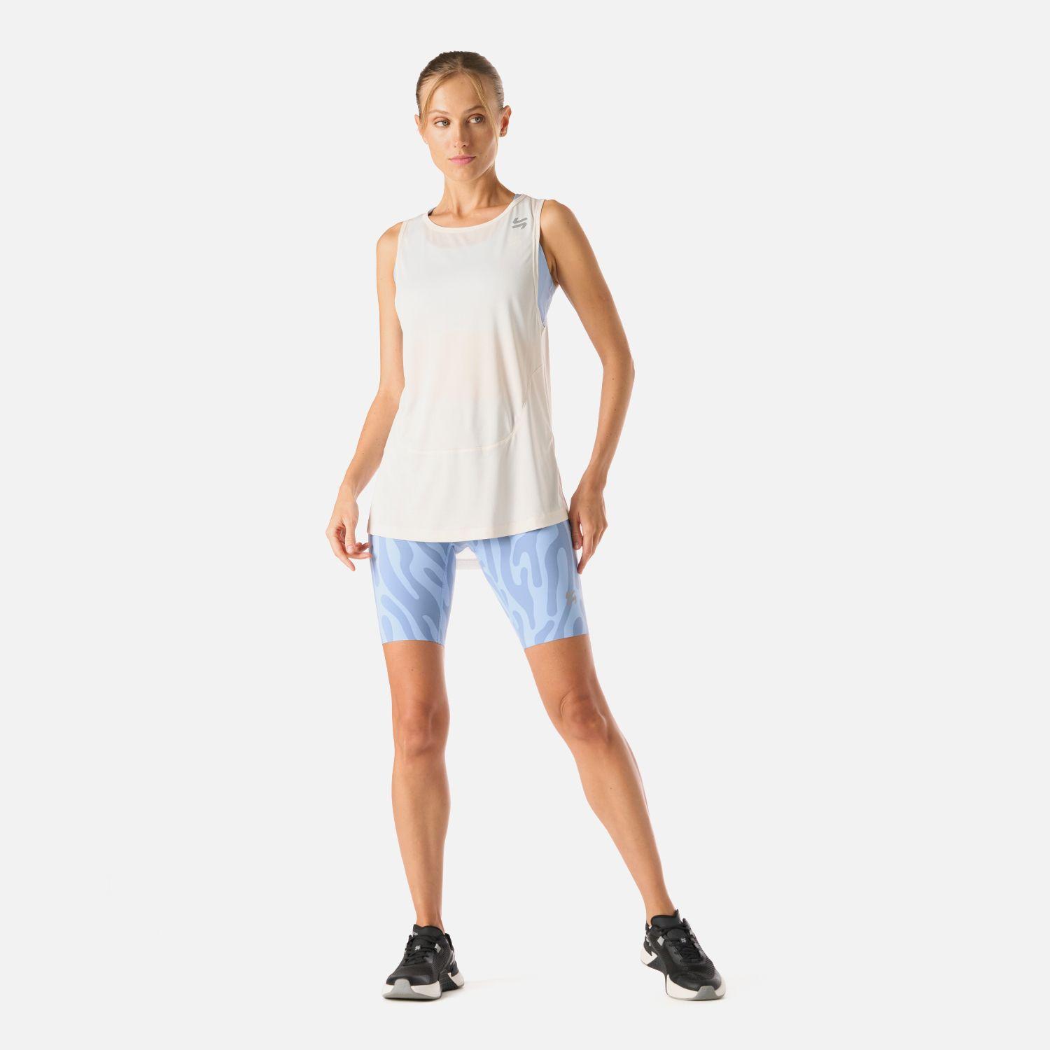 Polera deportiva sin mangas mujer Tempo-6