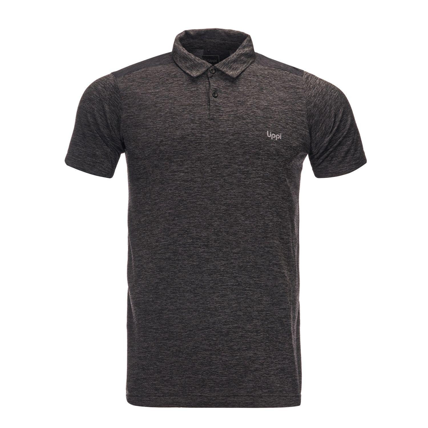 Polera Hombre B-Classic Seamless Polo Grafito Lippi V22-0