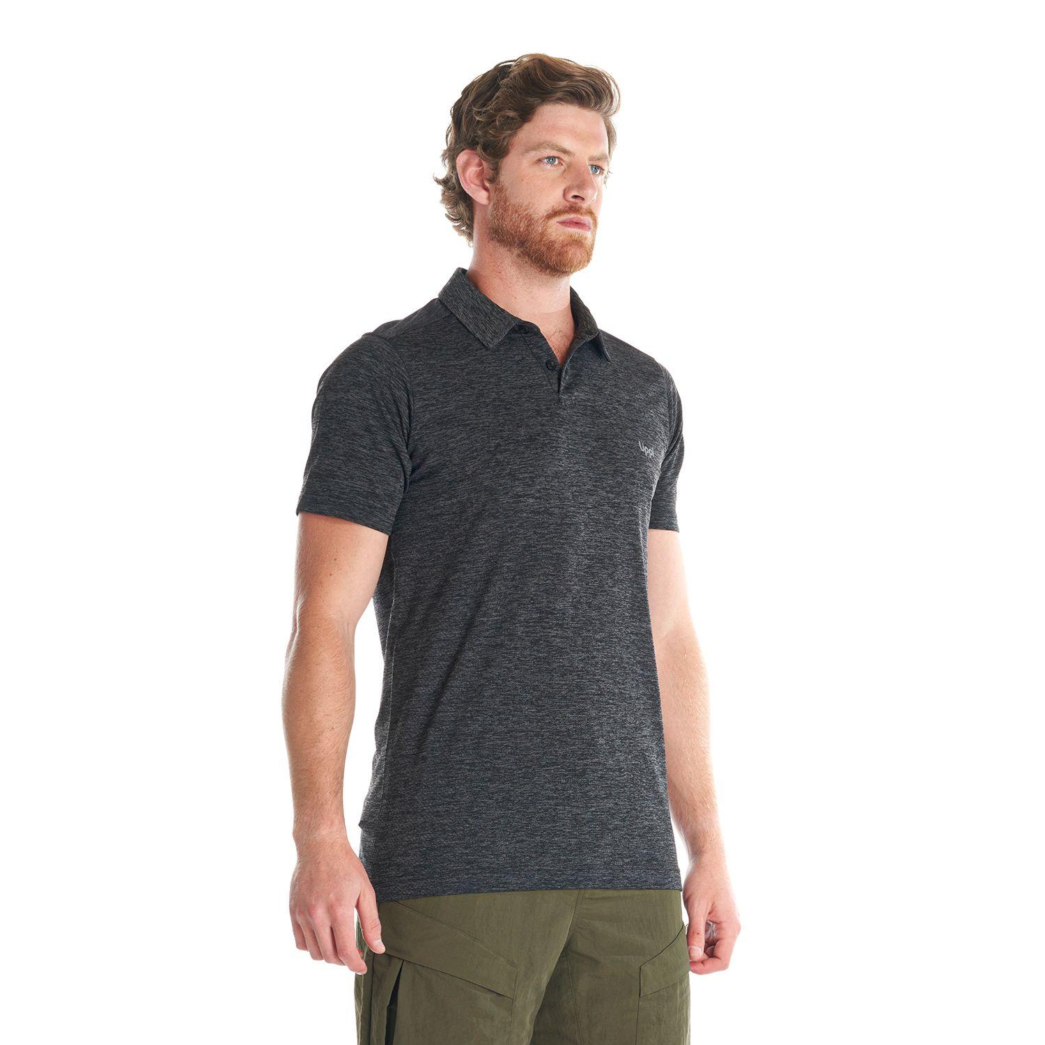 Polera Hombre B-Classic Seamless Polo Grafito Lippi V22-2
