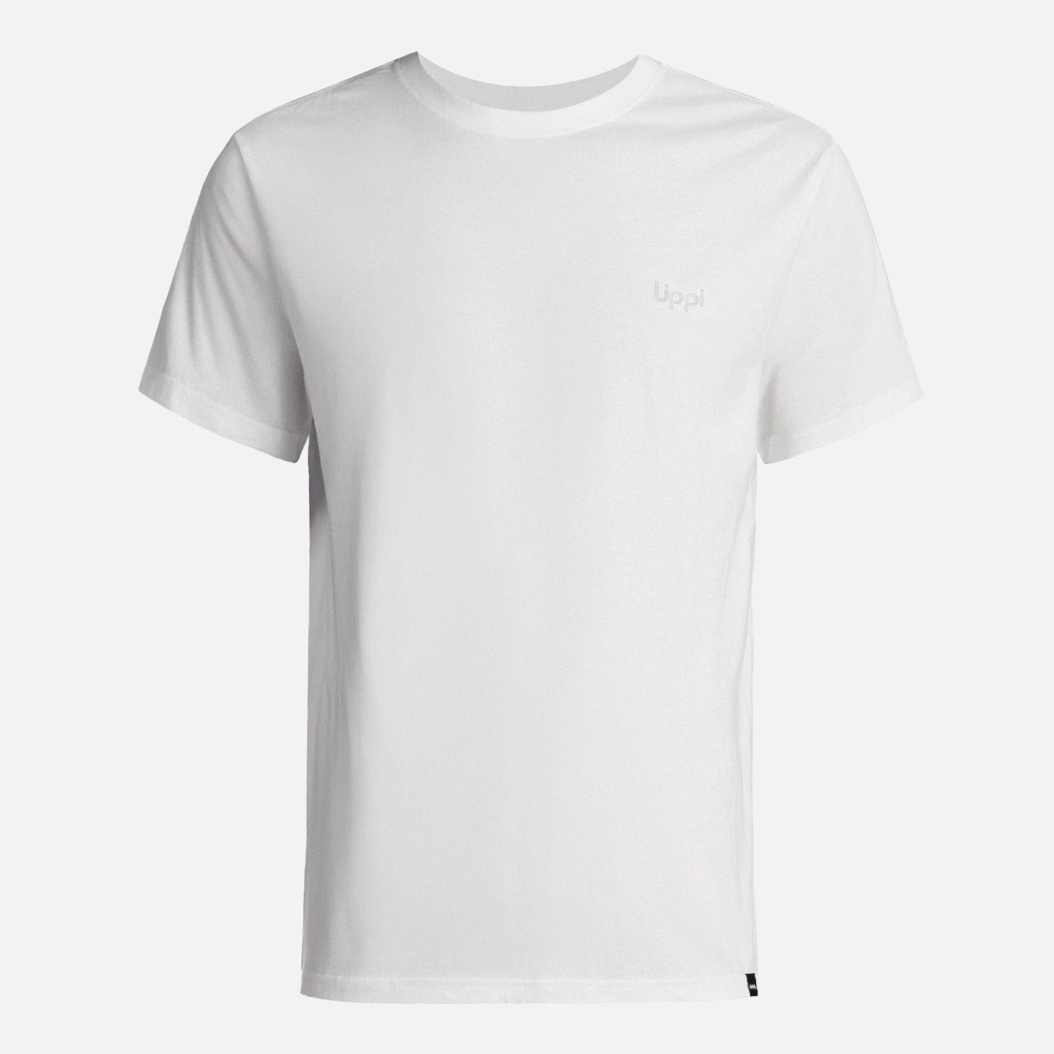 Polera Hombre Mountain Vibes T-Shirt Blanco Lippi V26-5