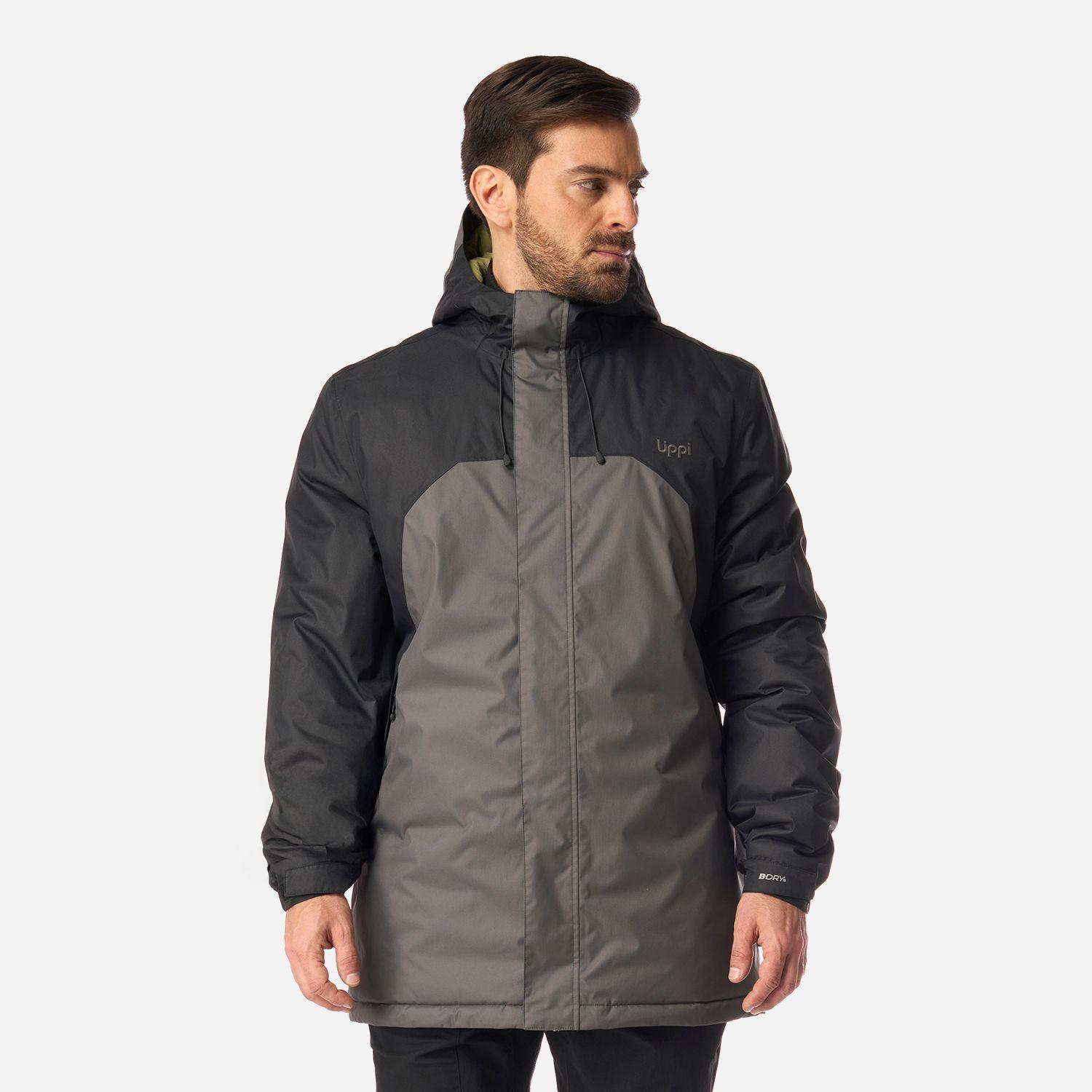 Chaqueta Hombre Gunther B-Dry Hoody Jacket Negro Lippi I26-0