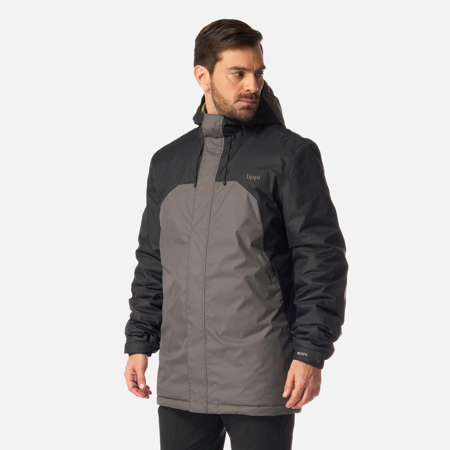 Chaqueta Hombre Gunther B-Dry Hoody Jacket Negro Lippi I26-1