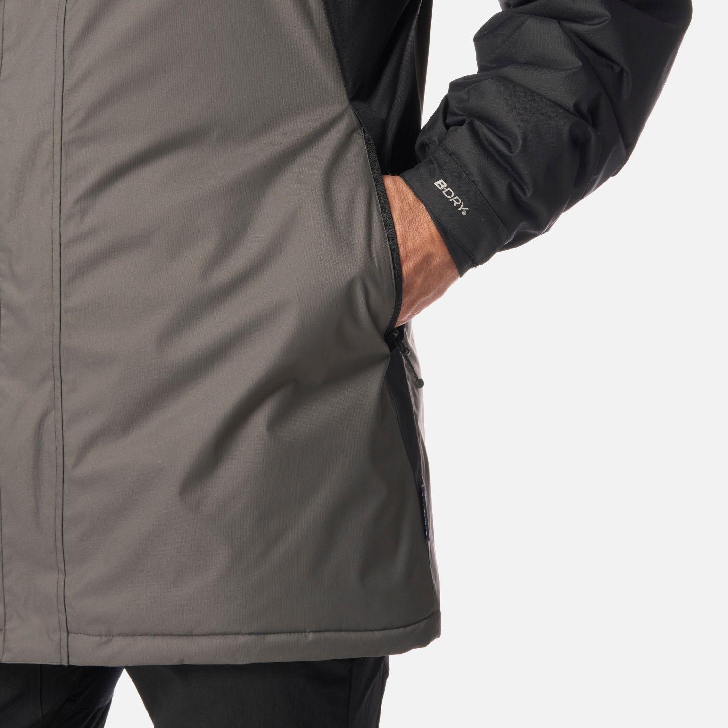 Chaqueta Hombre Gunther B-Dry Hoody Jacket Negro Lippi I26-4