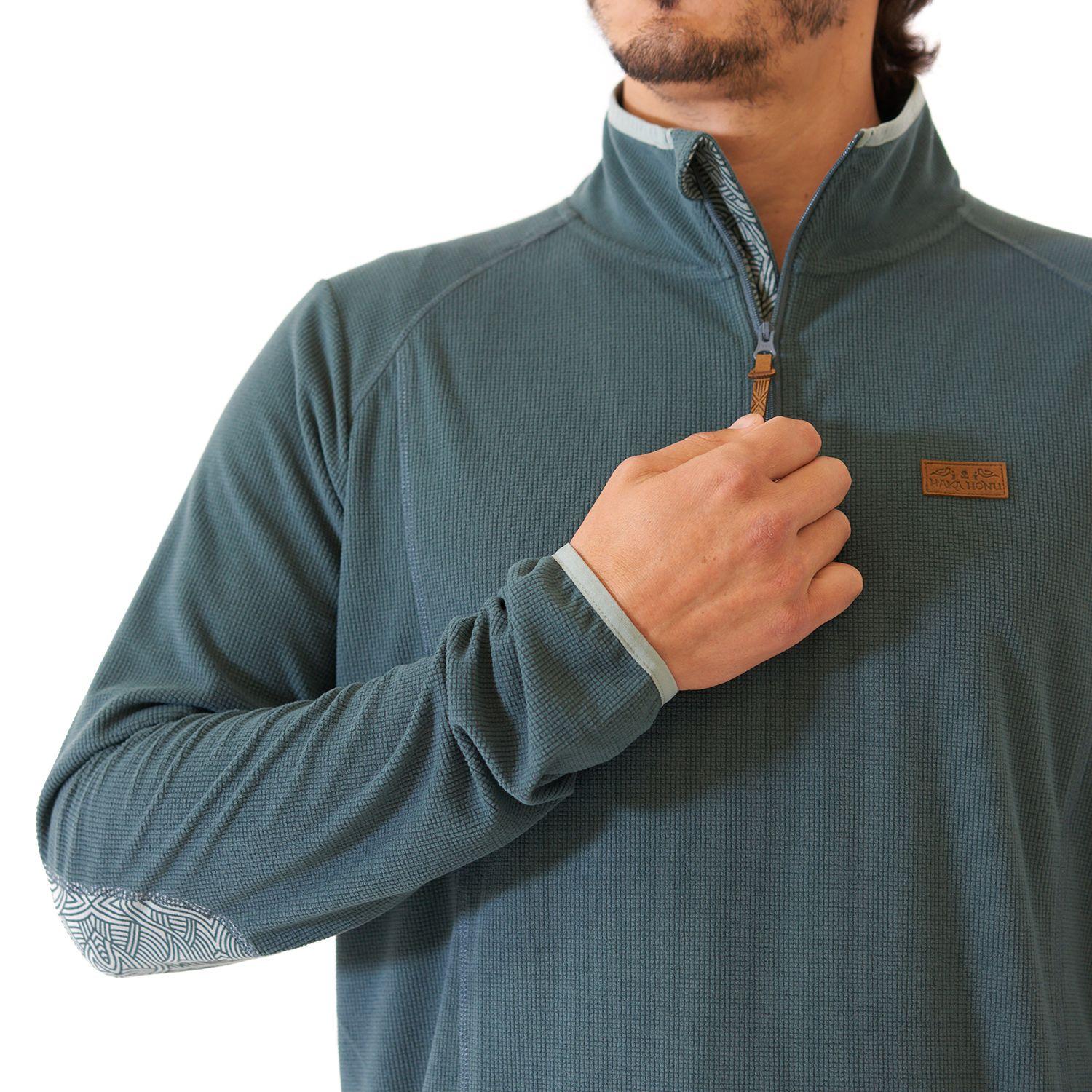 Poleron Hombre Taina Verde Haka Honu-4