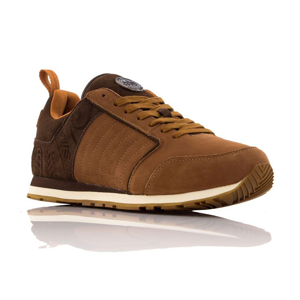 Zapatilla Hombre Tangaroa Low Café Haka Honu-1