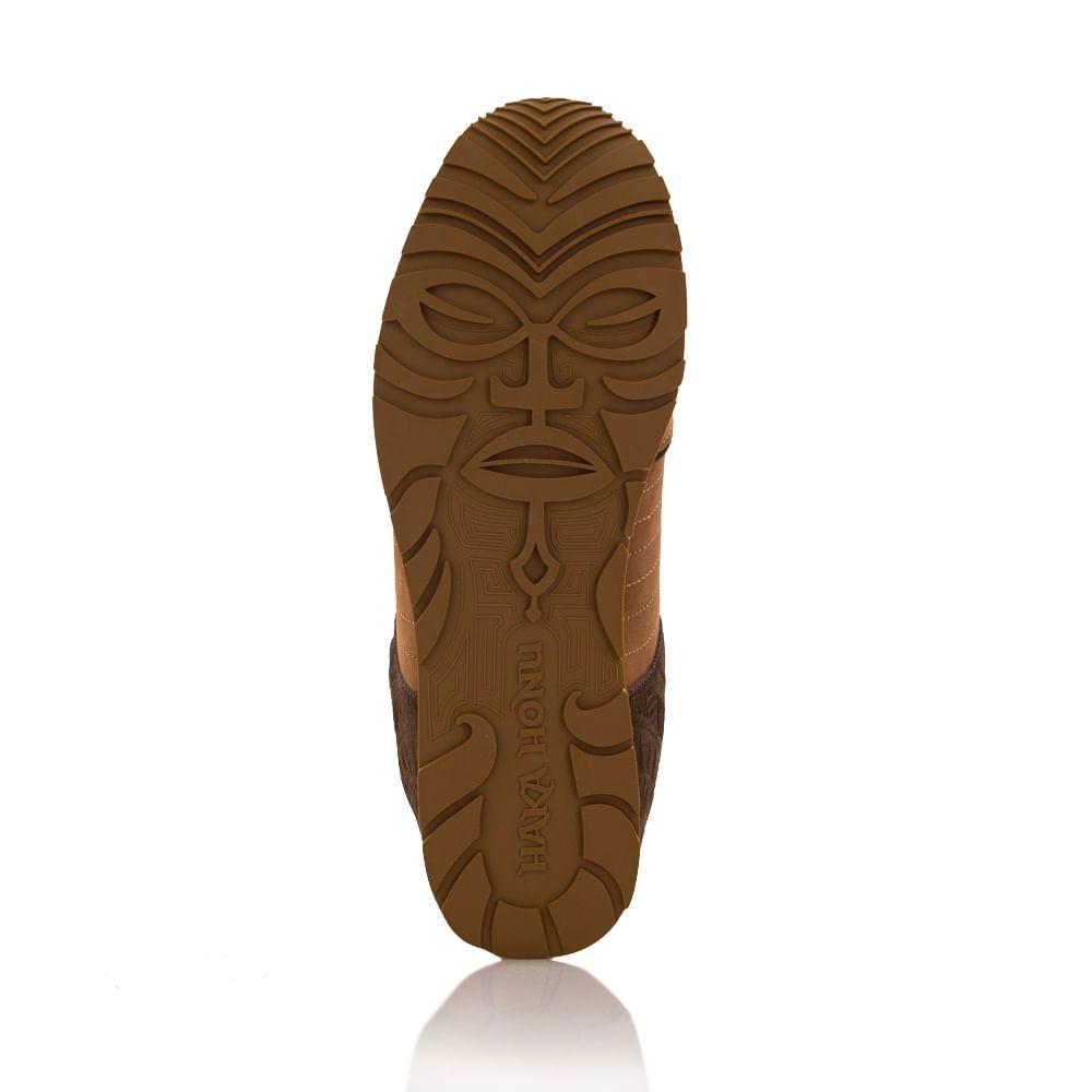 Zapatilla Hombre Tangaroa Low Café Haka Honu-3