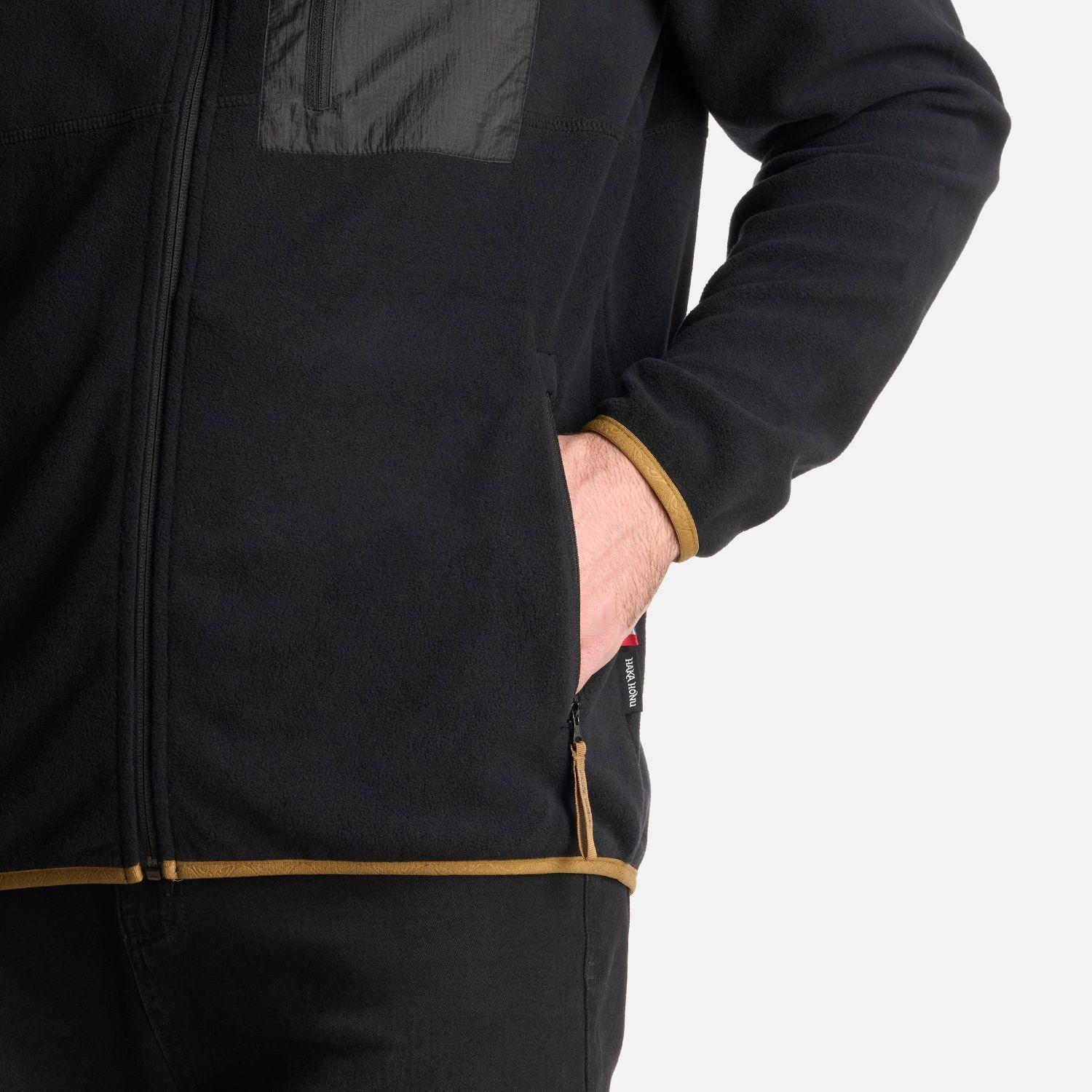 Polerón Hombre Leñero Negro Haka Honu V25-4