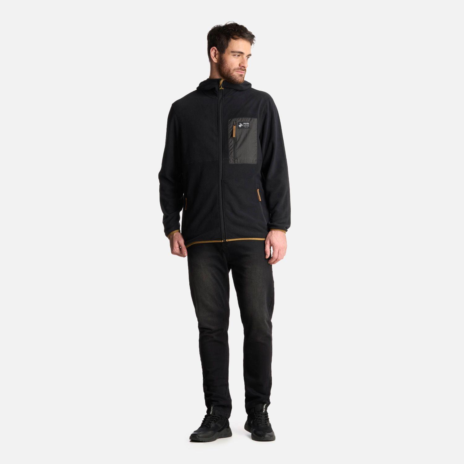 Polerón Hombre Leñero Negro Haka Honu V25-5