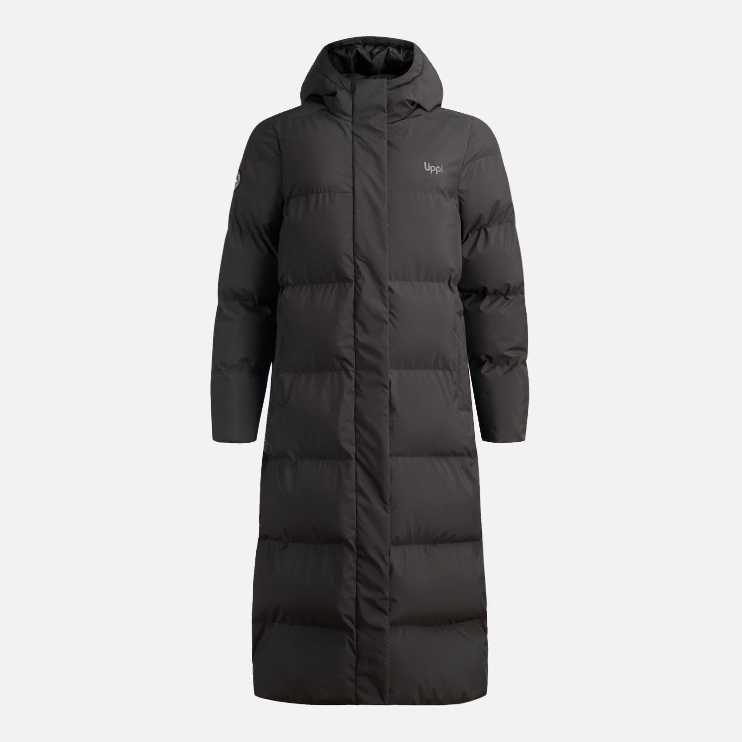 Chaqueta Mujer Long And Warm Steam Pro Hoody Jacket Negro Lippi-0