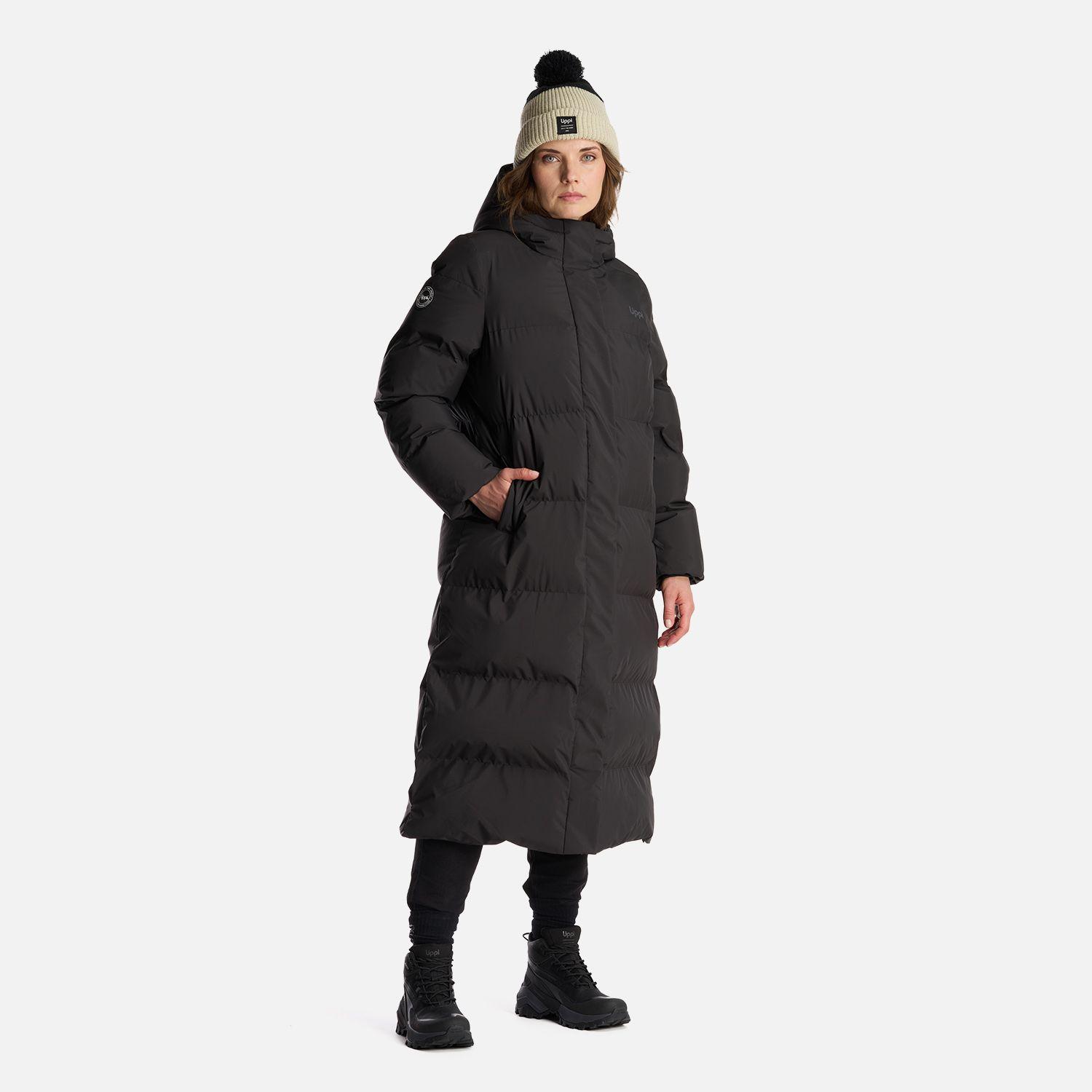 Chaqueta Mujer Long And Warm Steam Pro Hoody Jacket Negro Lippi-2