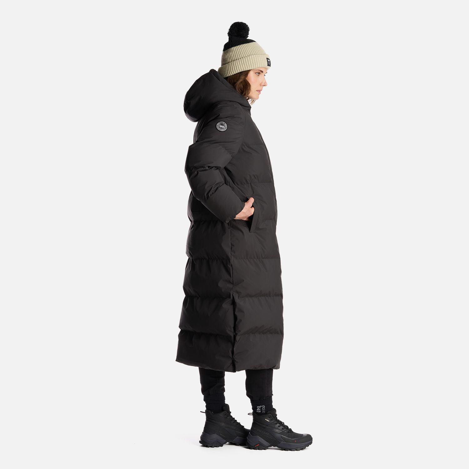 Chaqueta Mujer Long And Warm Steam Pro Hoody Jacket Negro Lippi-3