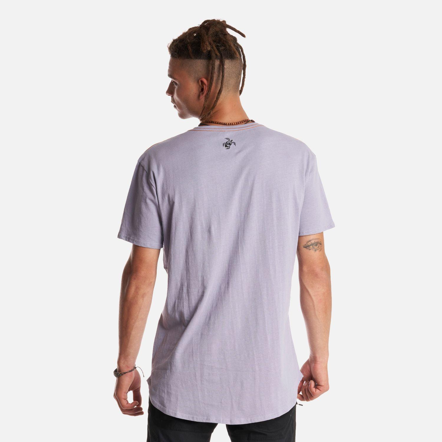 Polera Hombre Natural Lavanda Haka Honu V23-3