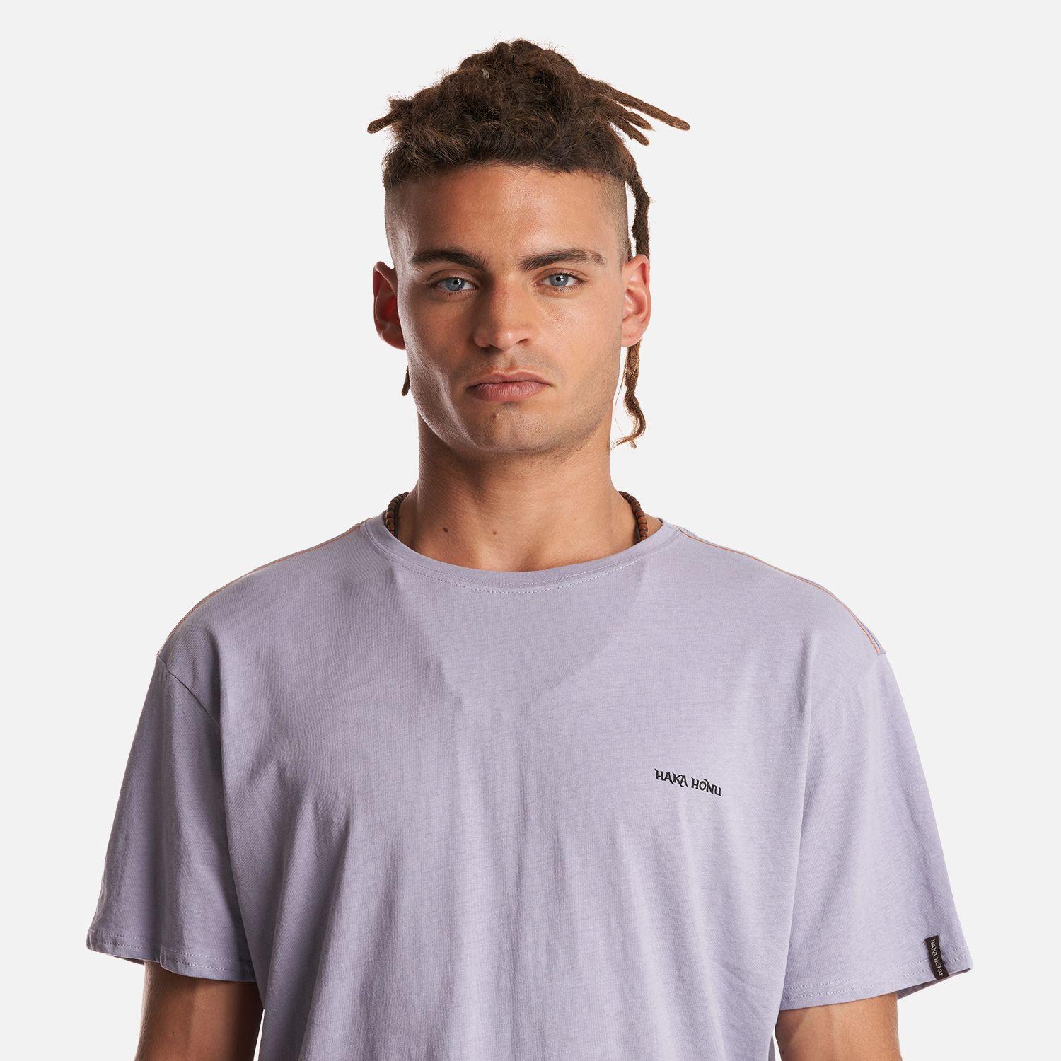 Polera Hombre Natural Lavanda Haka Honu V23-4
