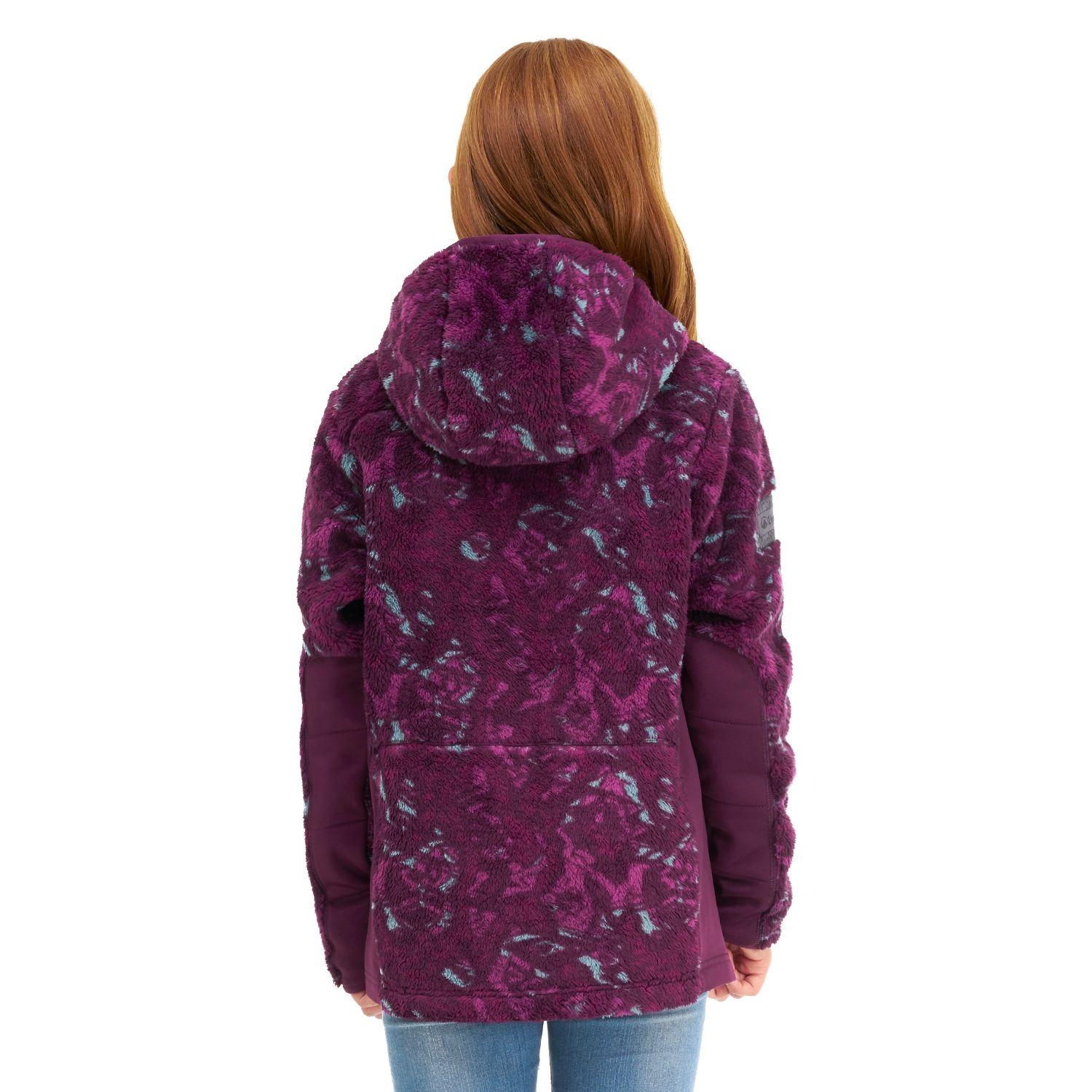 Chaqueta Teen Girl Cross Nano-F Shaggy Jacket Print Uva Lippi-3
