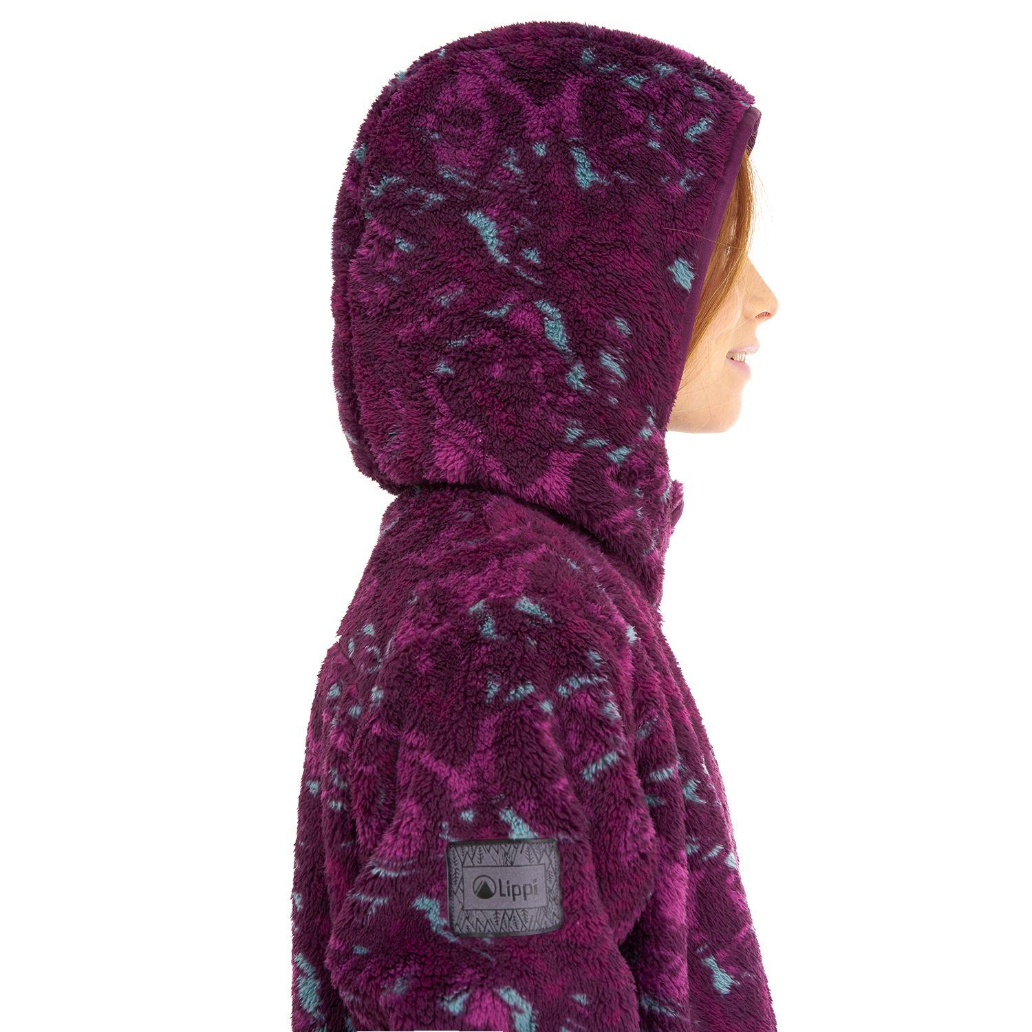 Chaqueta Teen Girl Cross Nano-F Shaggy Jacket Print Uva Lippi-5