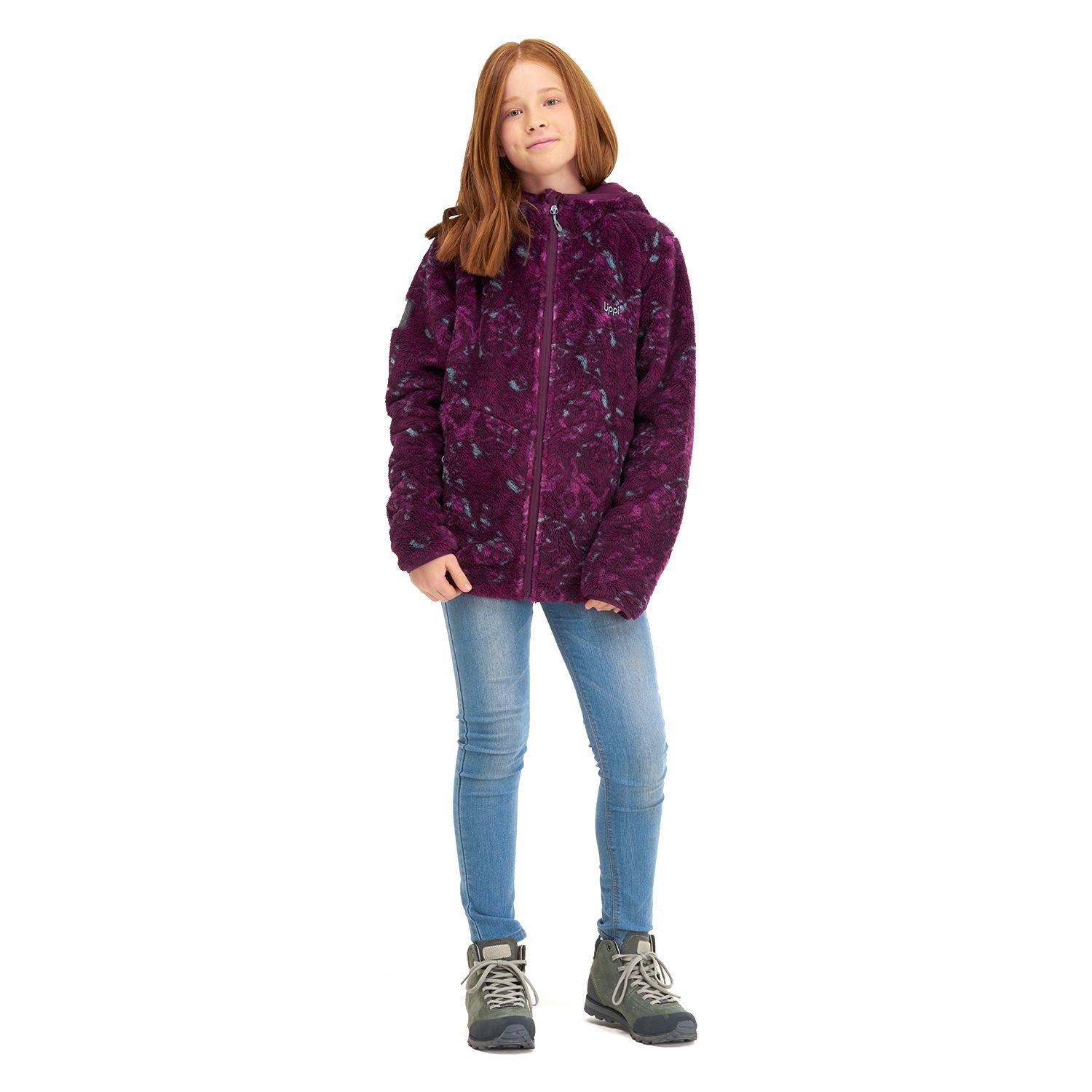 Chaqueta Teen Girl Cross Nano-F Shaggy Jacket Print Uva Lippi-6