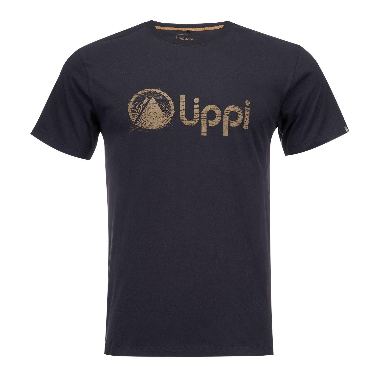Polera Hombre Logo Lippi UVStop TShirt Negro Lippi-0