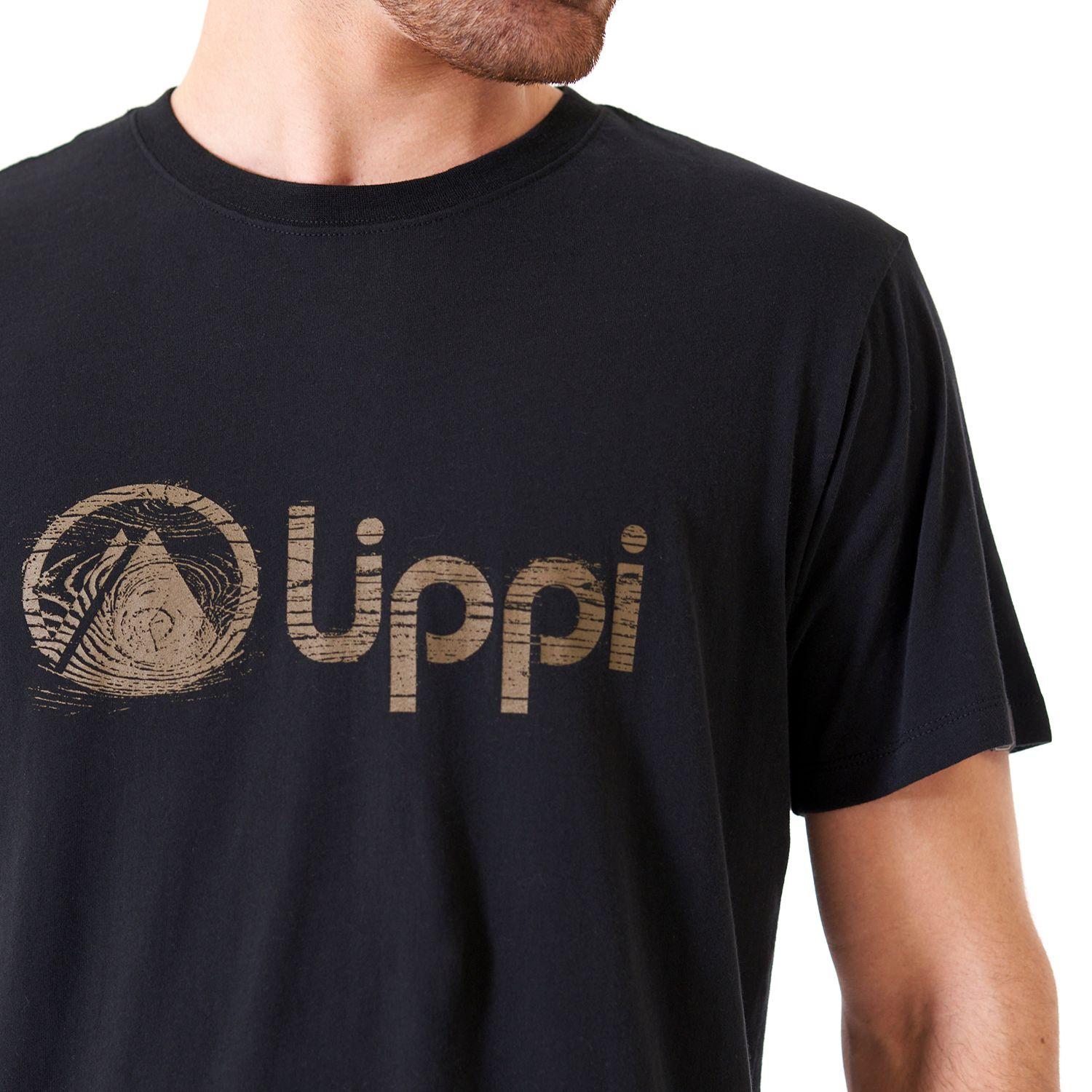 Polera Hombre Logo Lippi UVStop TShirt Negro Lippi-4